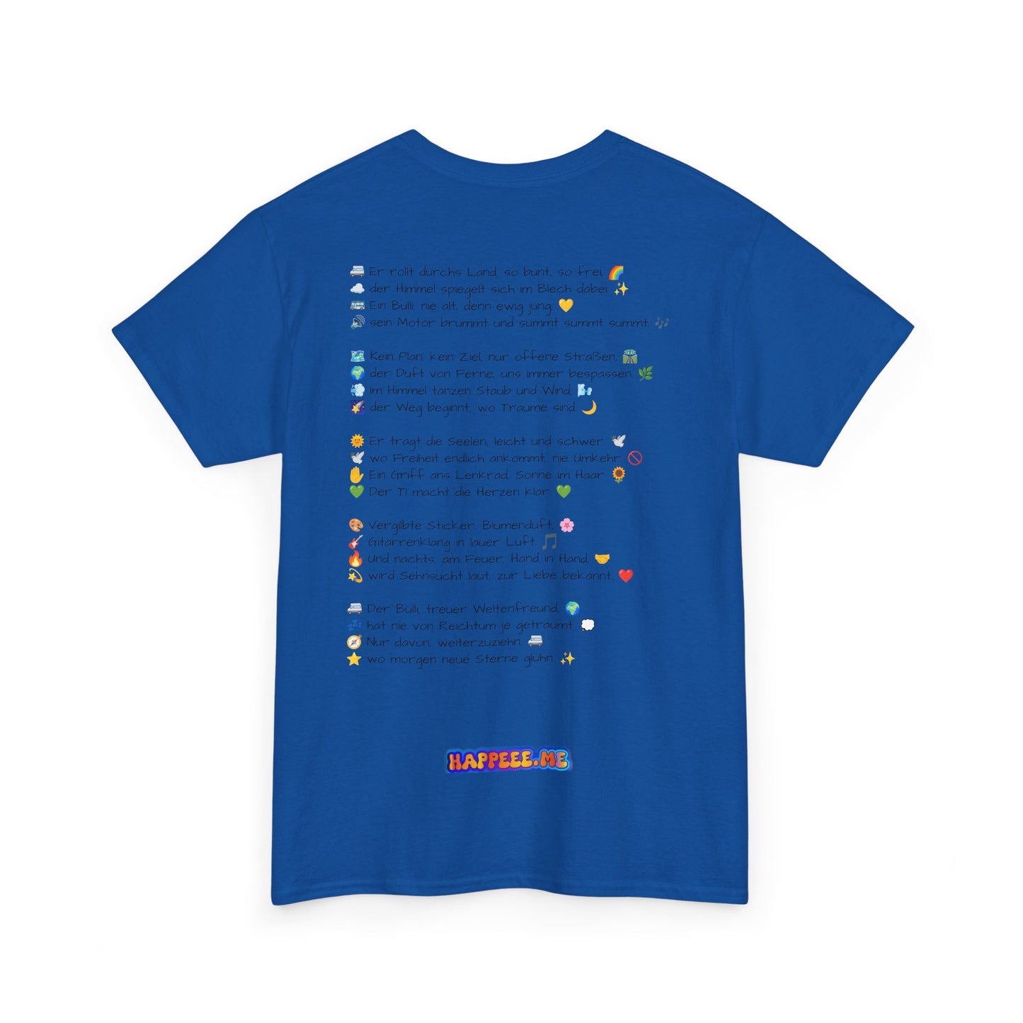 VW Bulli T1 rot - T-Shirt