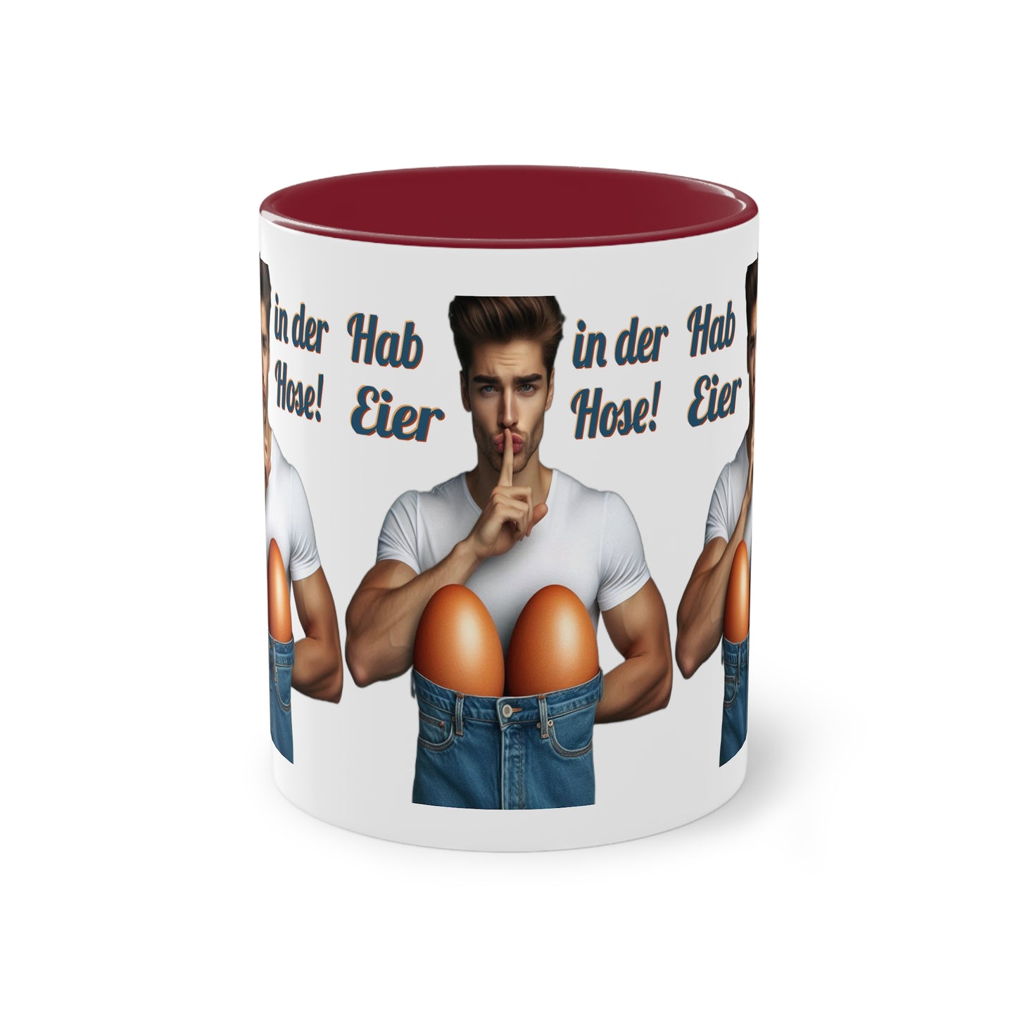 Eier Hose Mann - Tasse