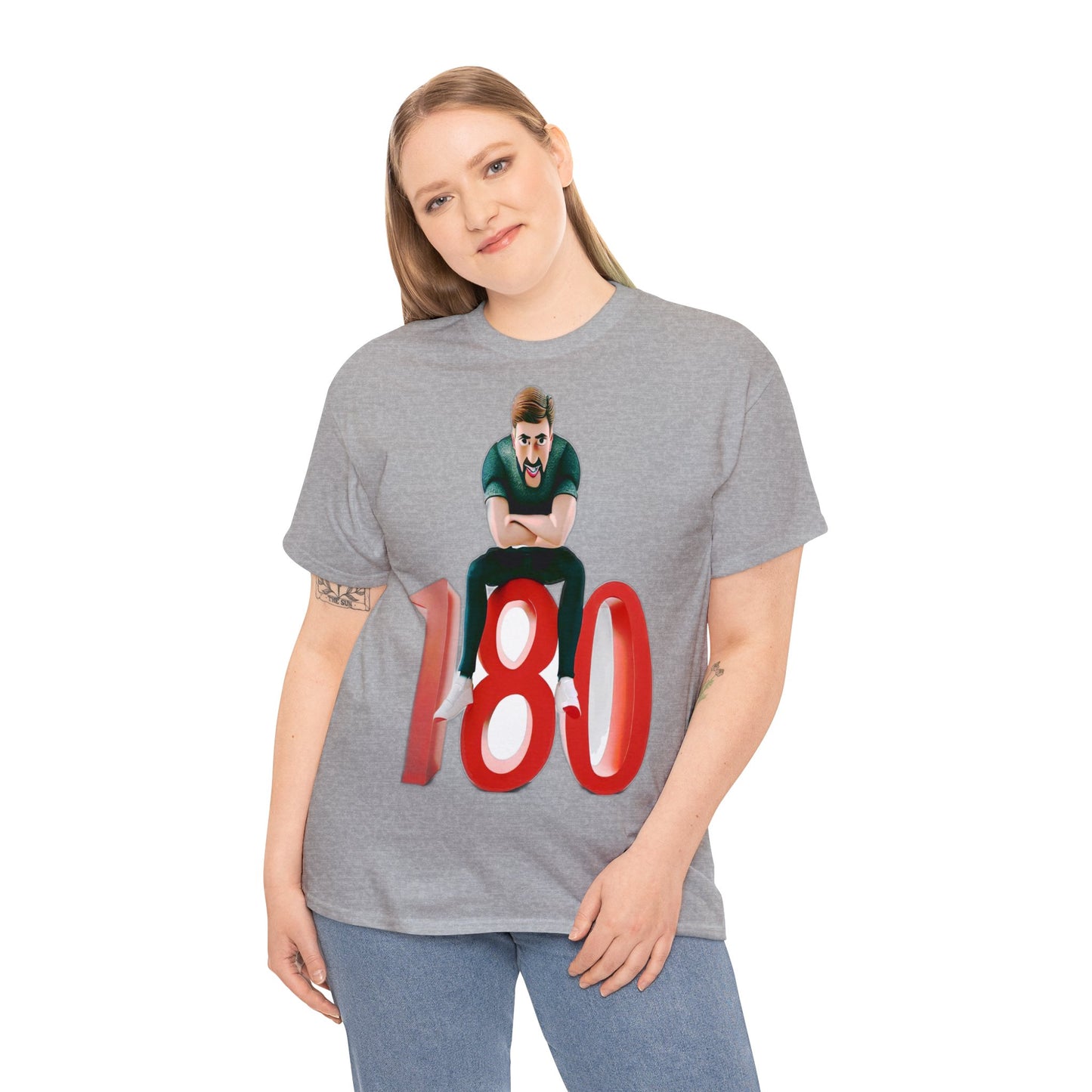 Auf 180 (Mann) - T-Shirt (Unisex)