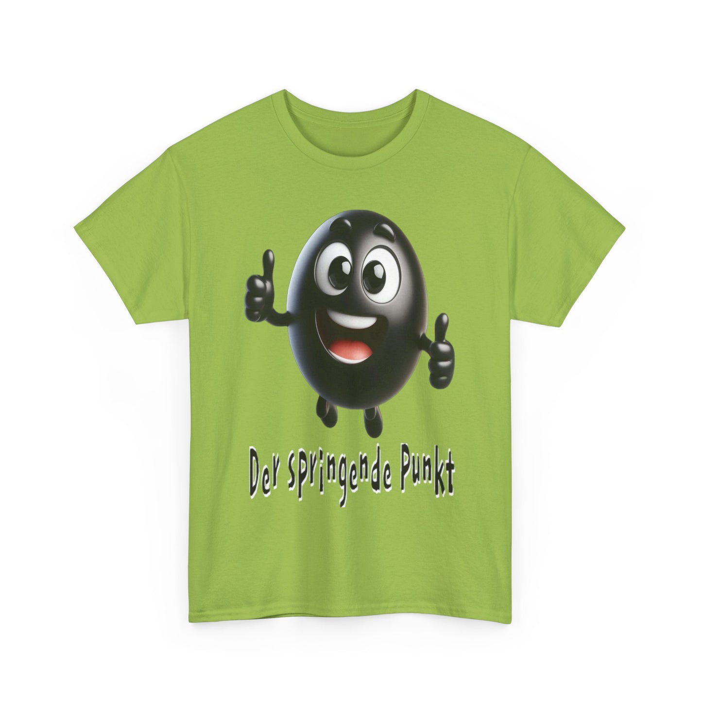 Springende Punkt (schwarz) - T-Shirt