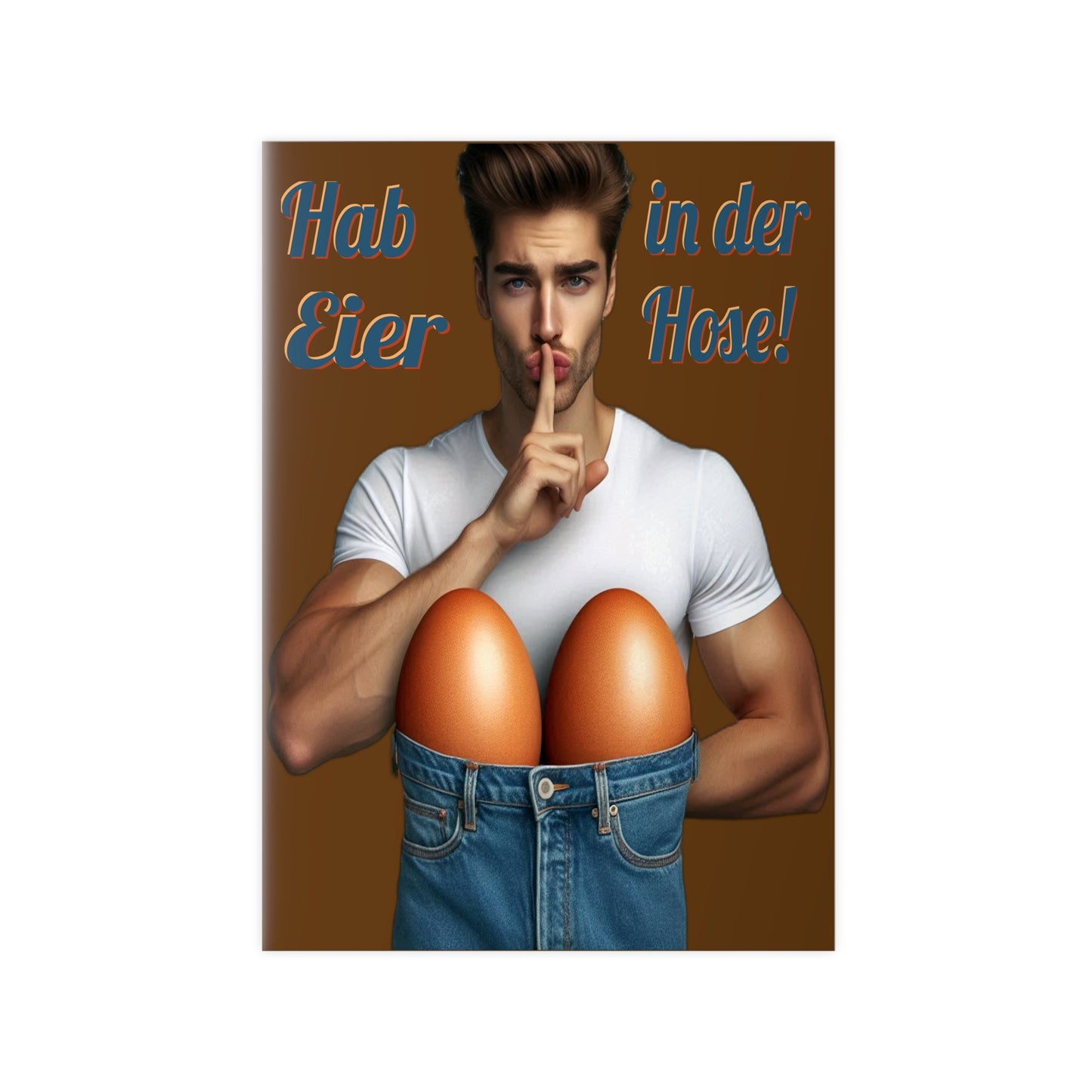 Eier Hose Mann - Poster