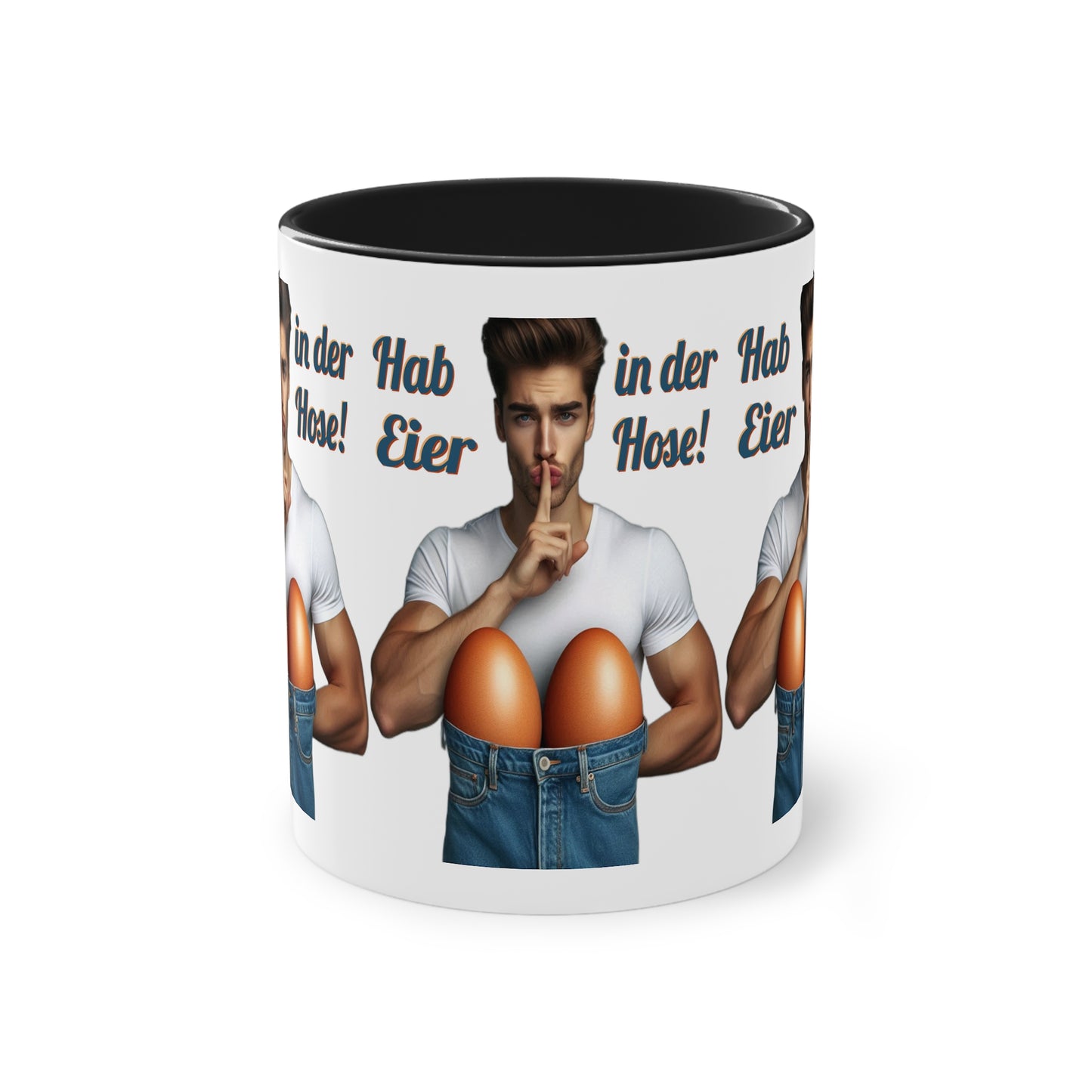 Eier Hose Mann - Tasse