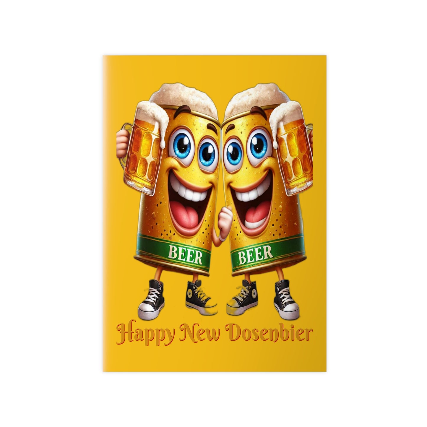 Happy New (Dosen-) Bier - Poster