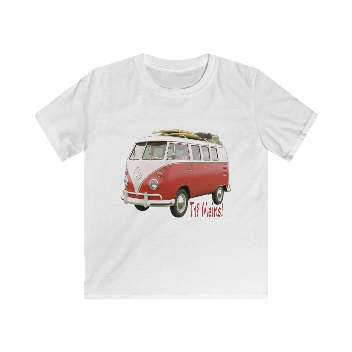 VW Bulli T1 rot - Kids T-Shirt
