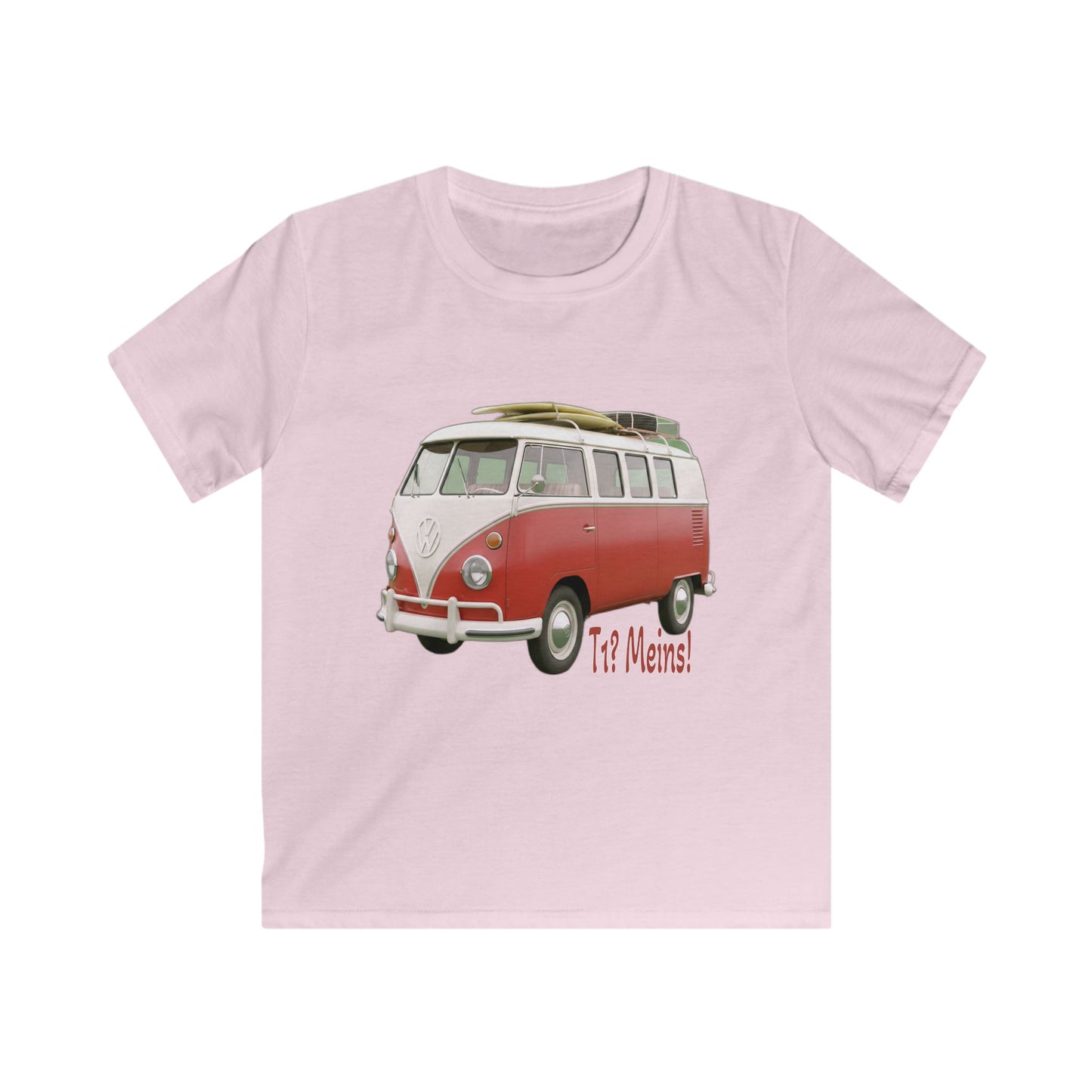 VW Bulli T1 rot - Kids T-Shirt