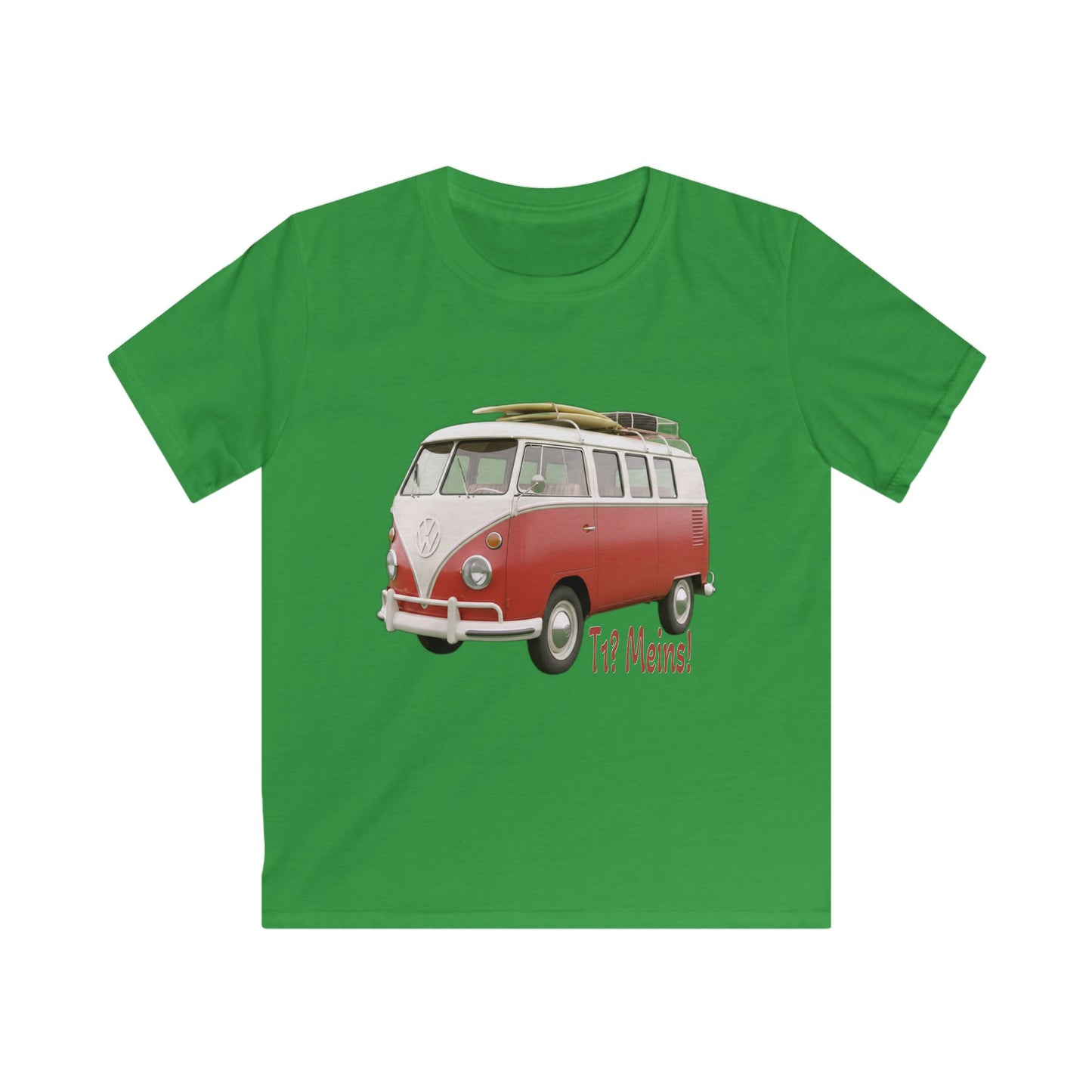 VW Bulli T1 rot - Kids T-Shirt
