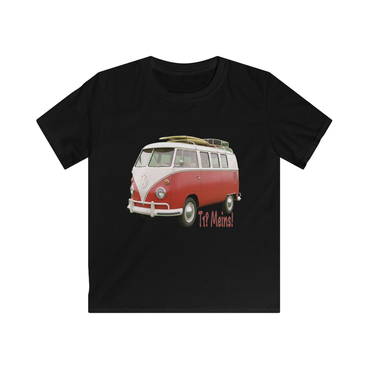 VW Bulli T1 rot - Kids T-Shirt