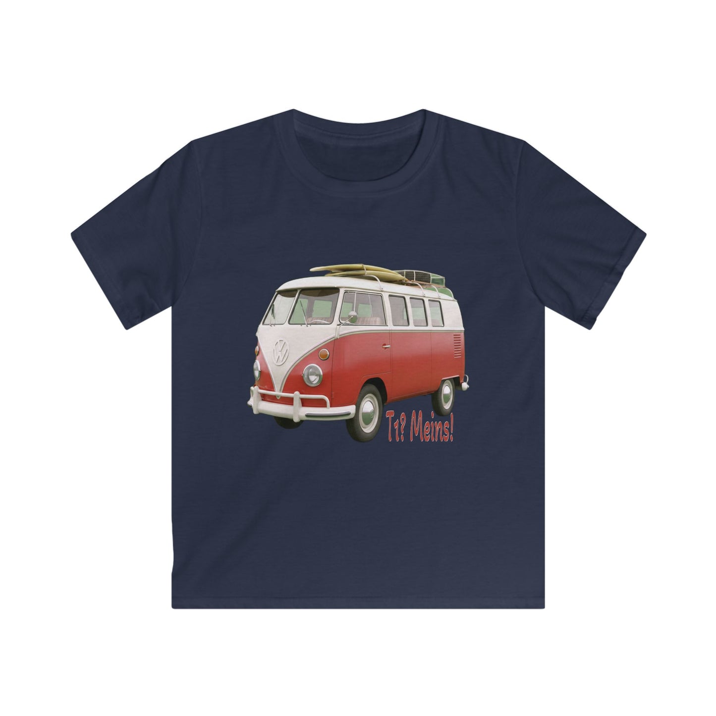 VW Bulli T1 rot - Kids T-Shirt