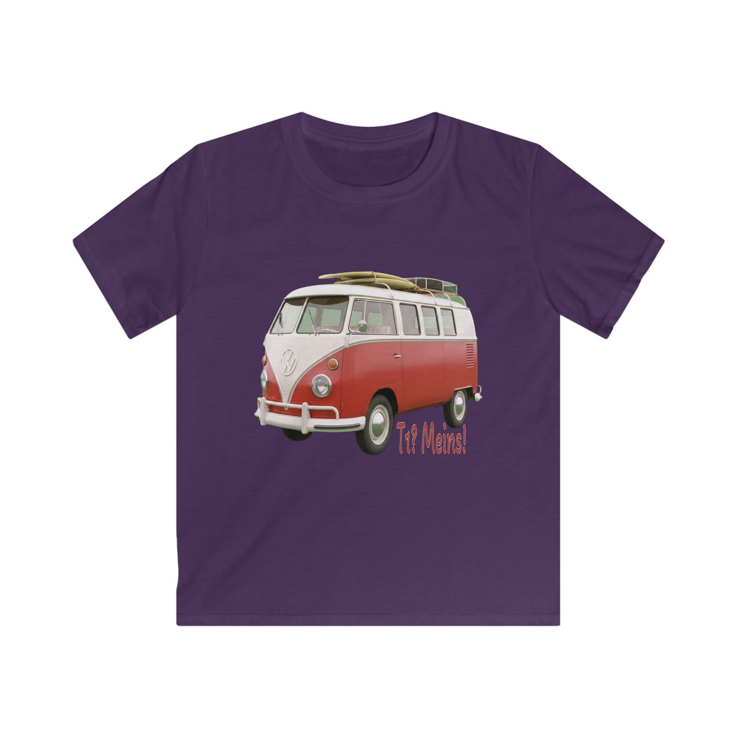 VW Bulli T1 rot - Kids T-Shirt