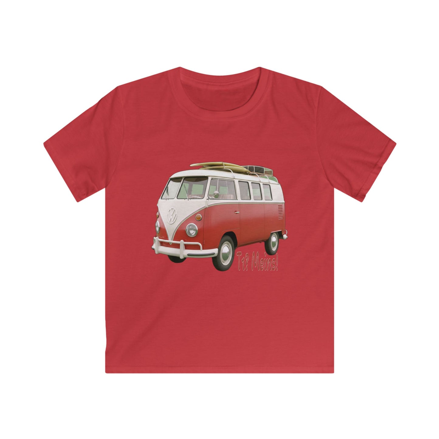VW Bulli T1 rot - Kids T-Shirt