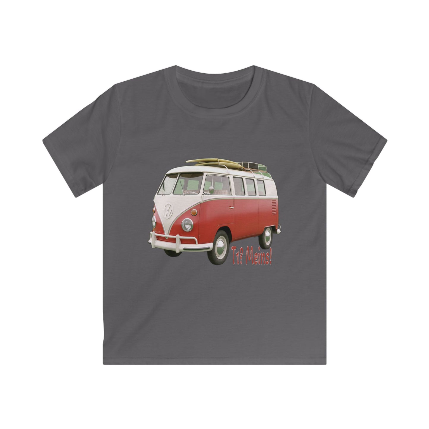 VW Bulli T1 rot - Kids T-Shirt