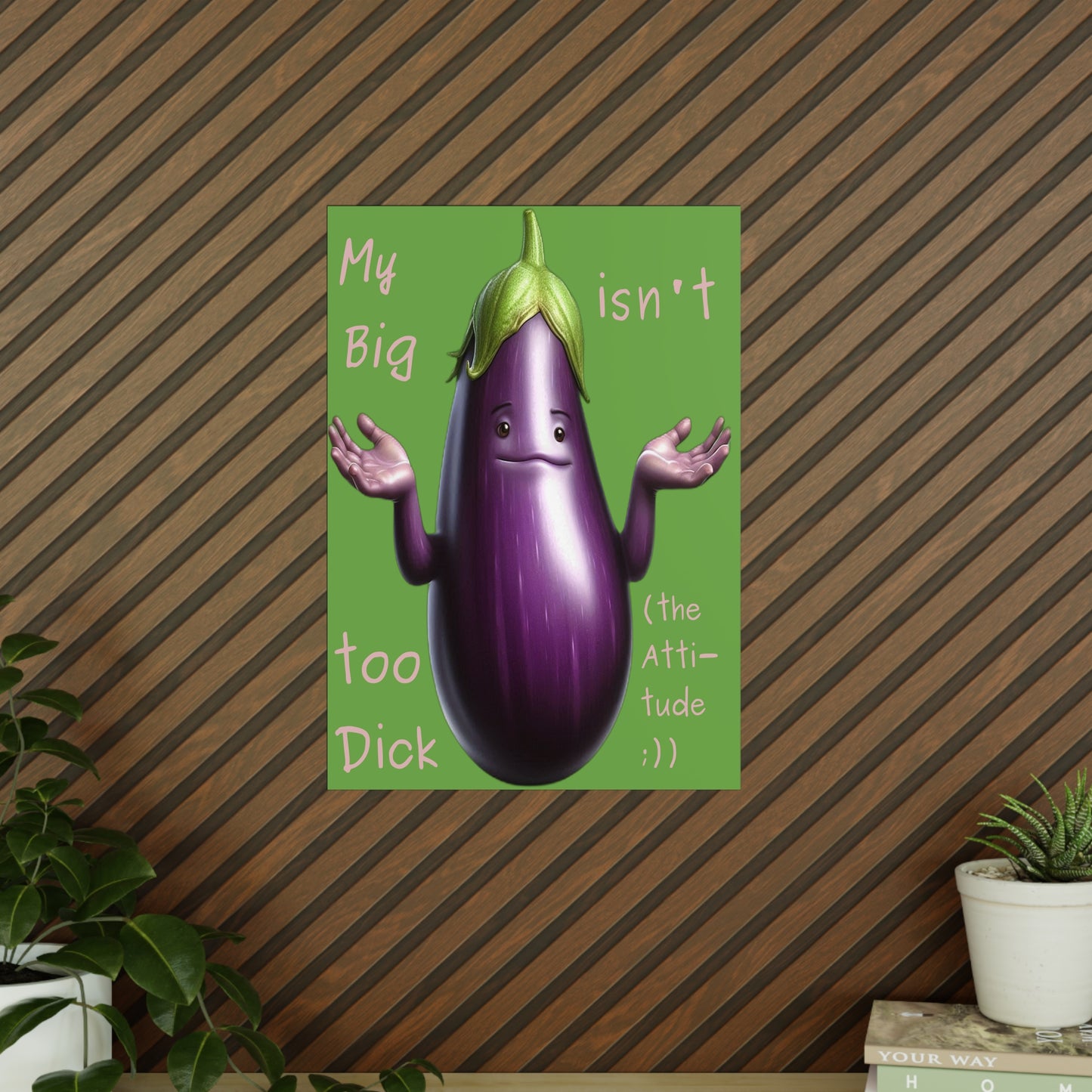Big Dick without attitude - Portrait Poster