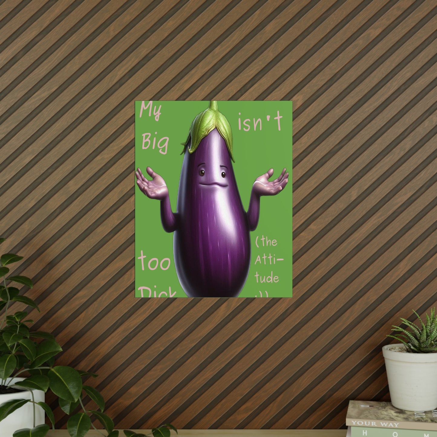 Big Dick without attitude - Portrait Poster