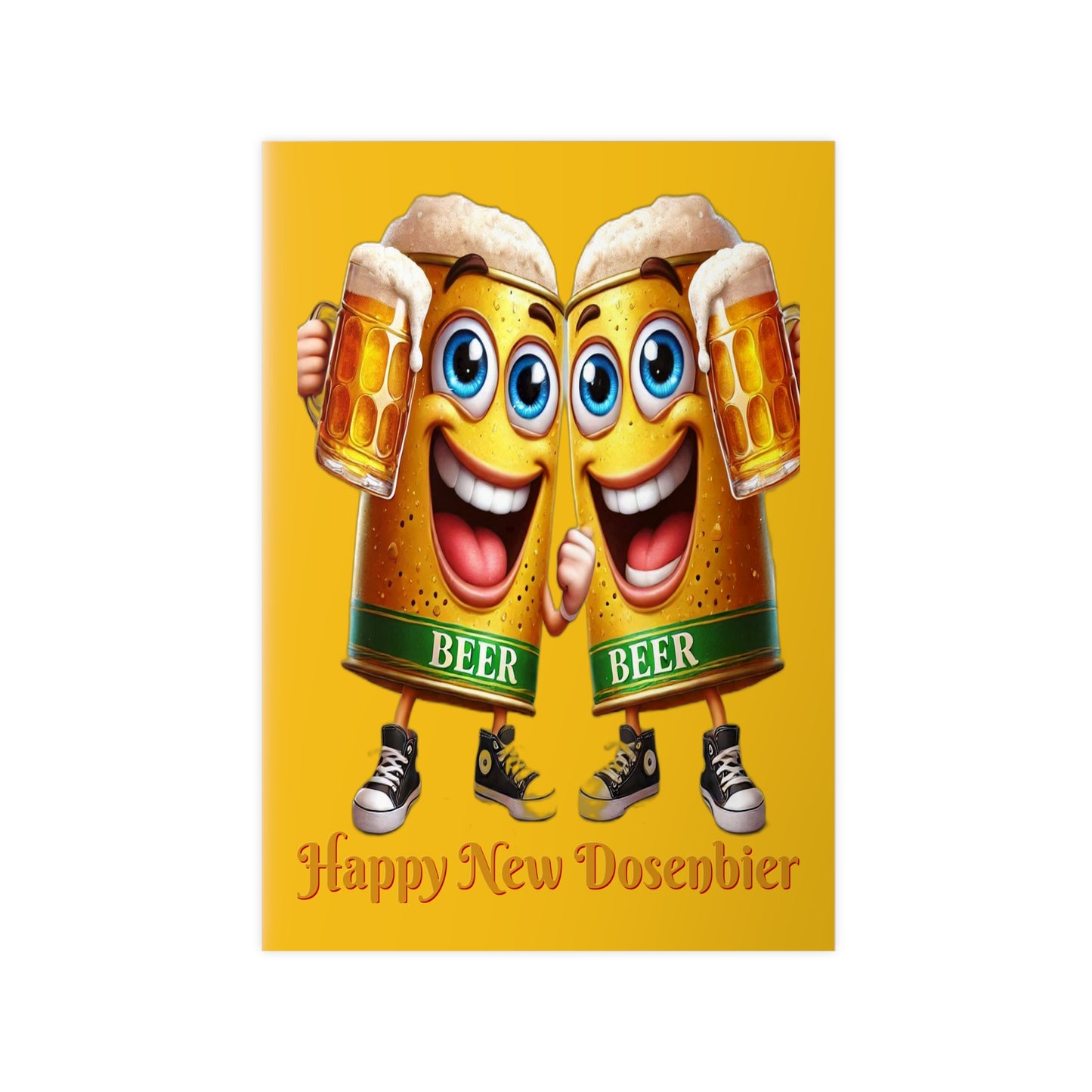 Happy New (Dosen-) Bier - Poster