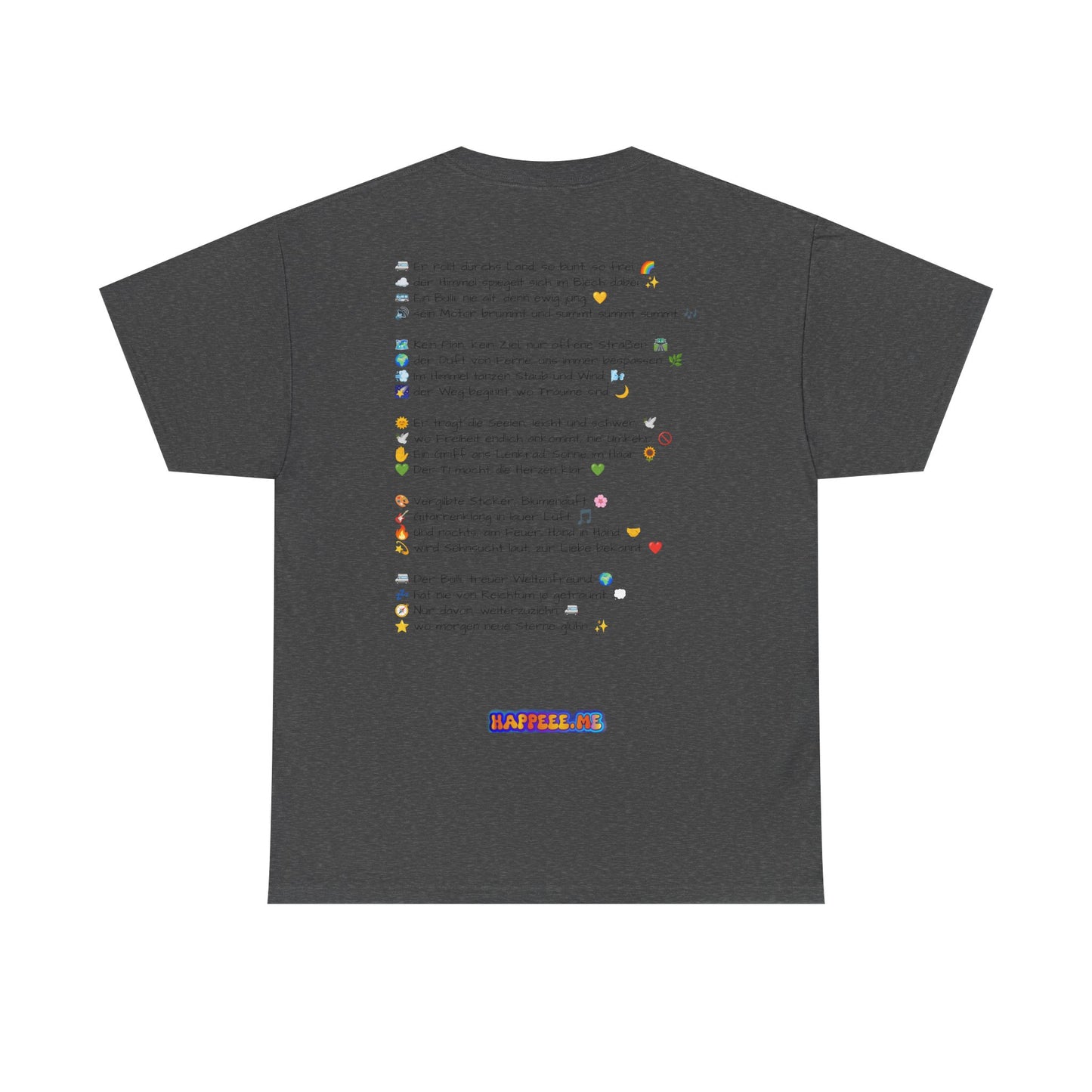 VW Bulli T1 rot - T-Shirt