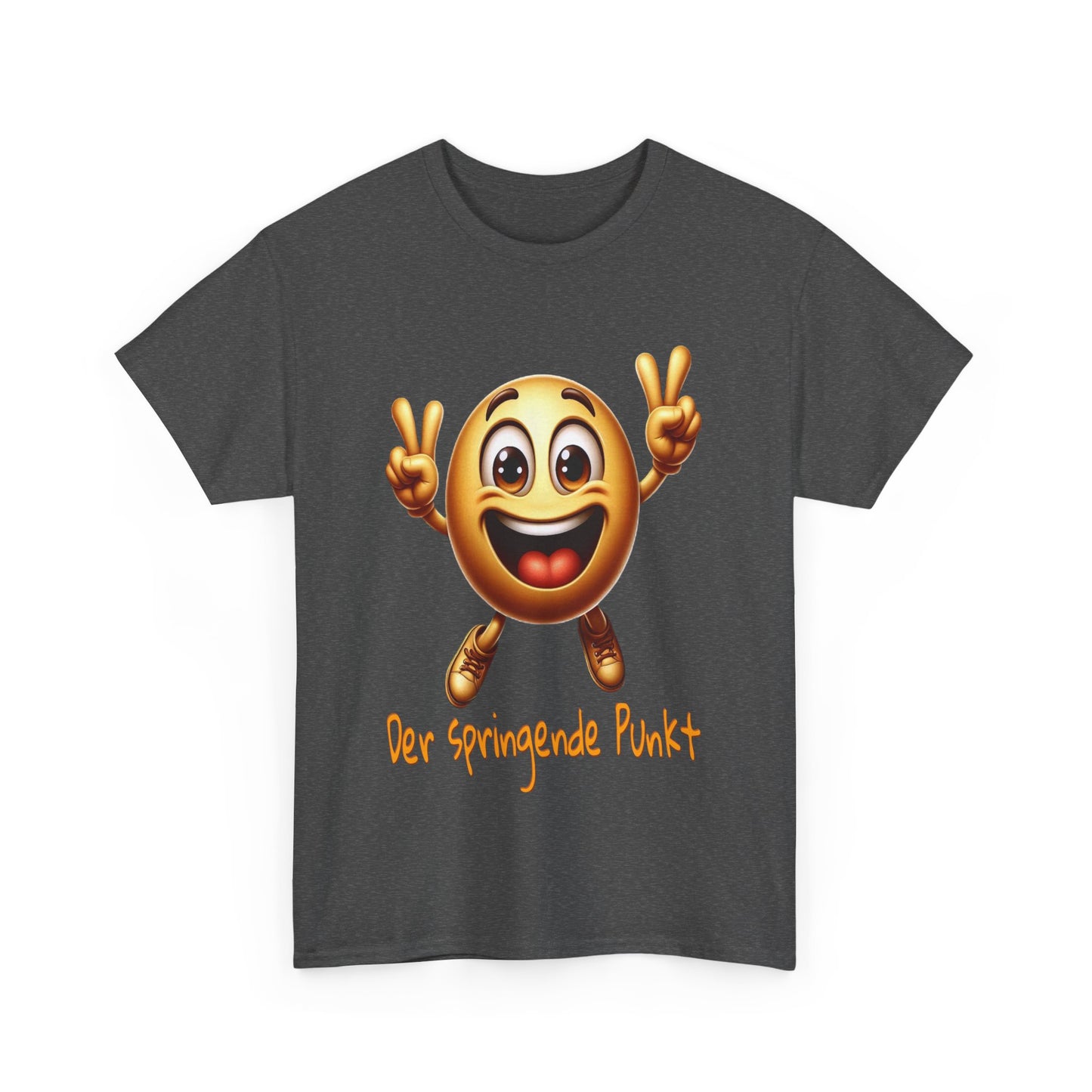 Springende Punkt (orange) - T-Shirt