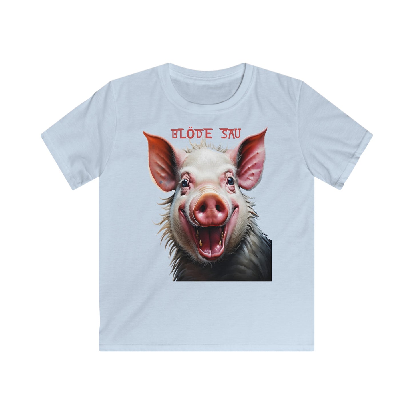 Bloede Sau - Kids T-Shirt (Unisex)