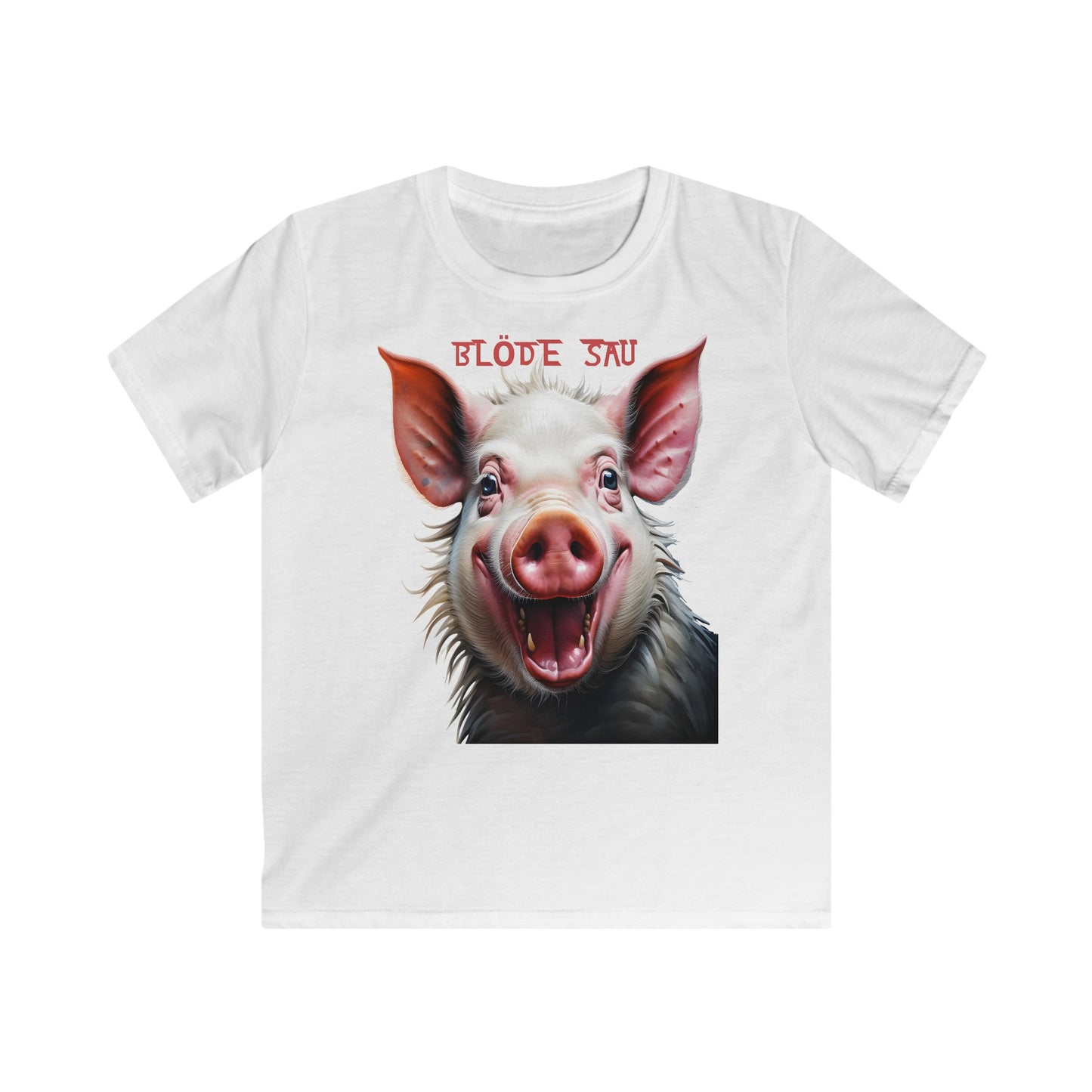 Bloede Sau - Kids T-Shirt (Unisex)