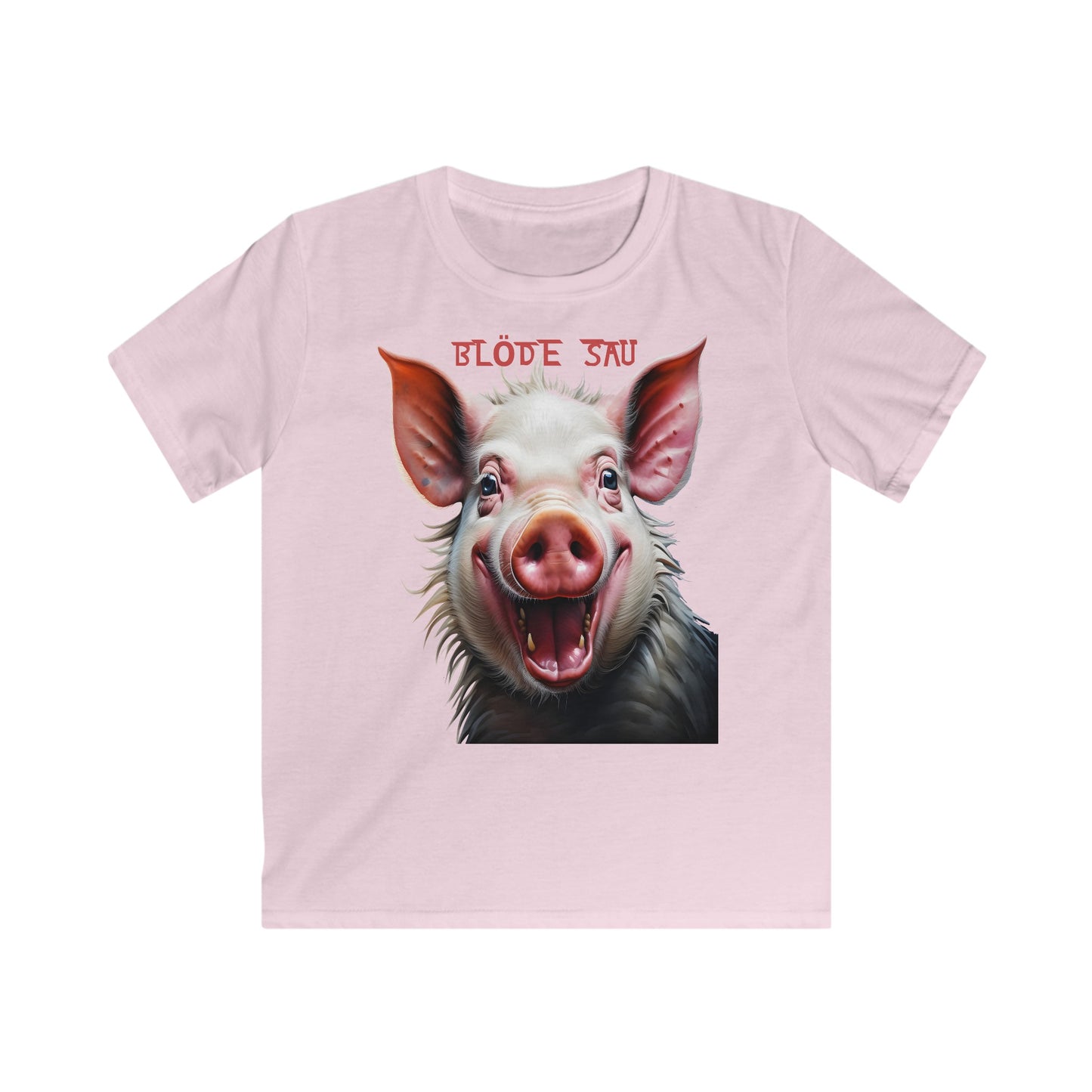 Bloede Sau - Kids T-Shirt (Unisex)