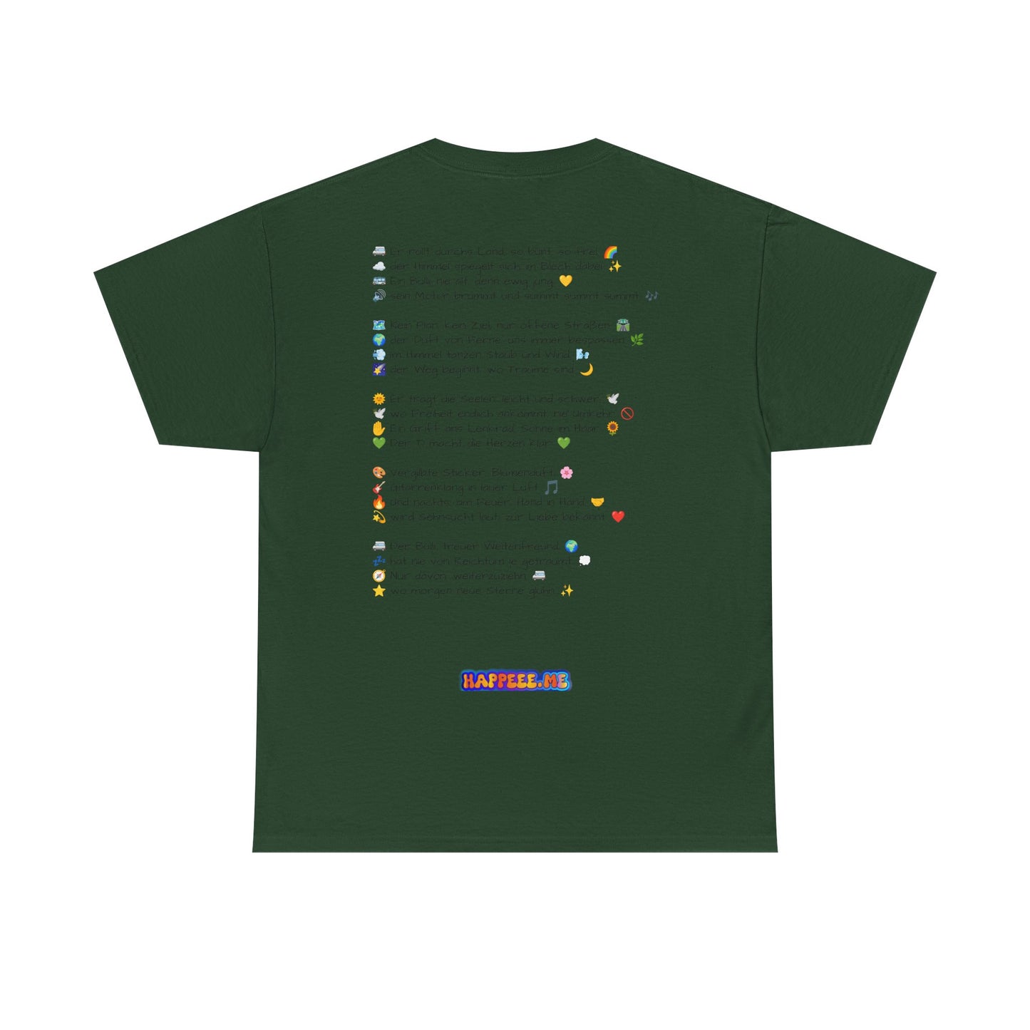 VW Bulli T1 rot - T-Shirt