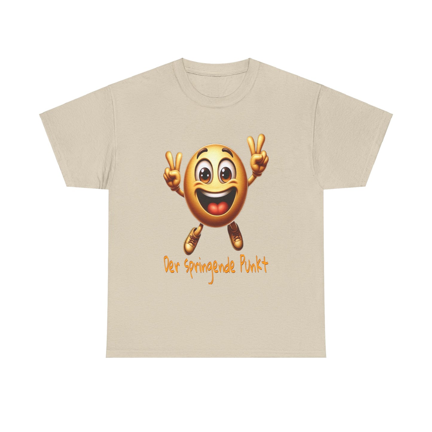 Springende Punkt (orange) - T-Shirt