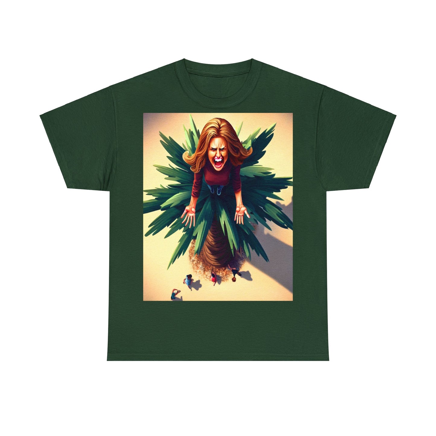 Auf Palme (Frau) - T-Shirt (Unisex)