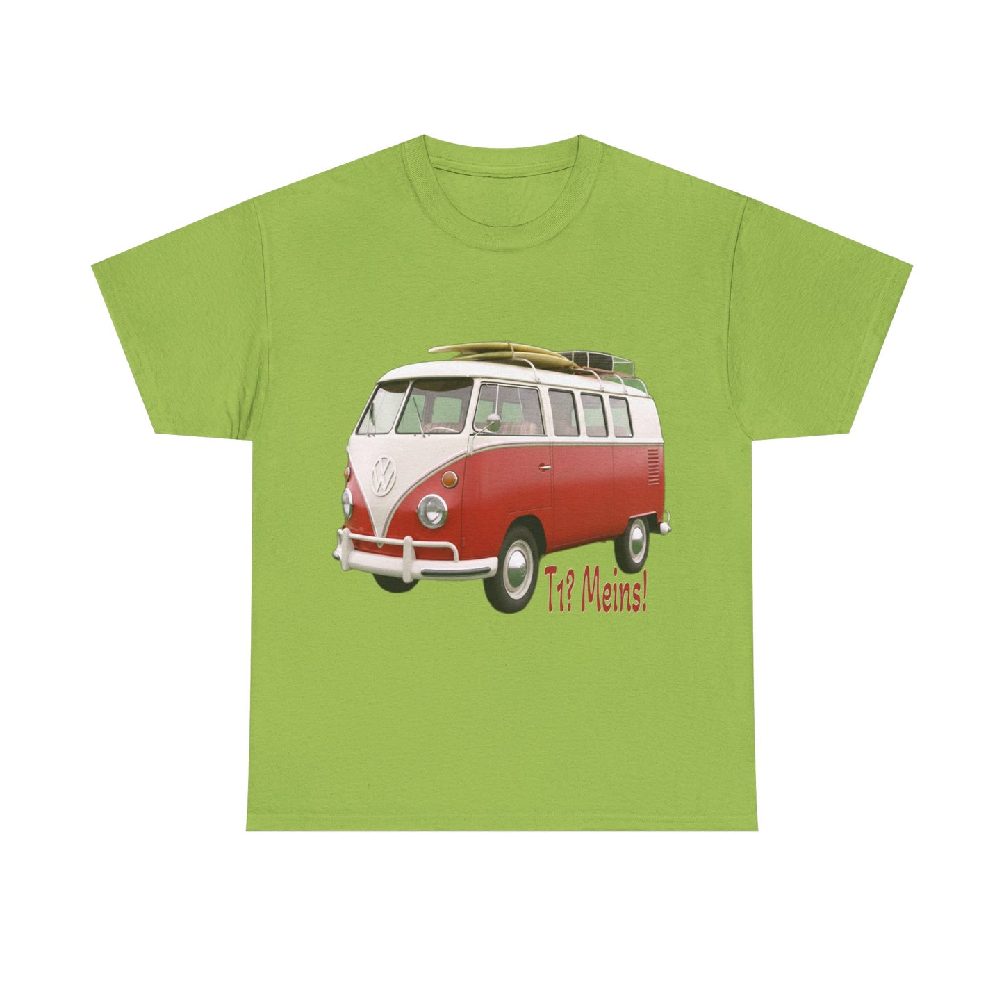 VW Bulli T1 rot - T-Shirt