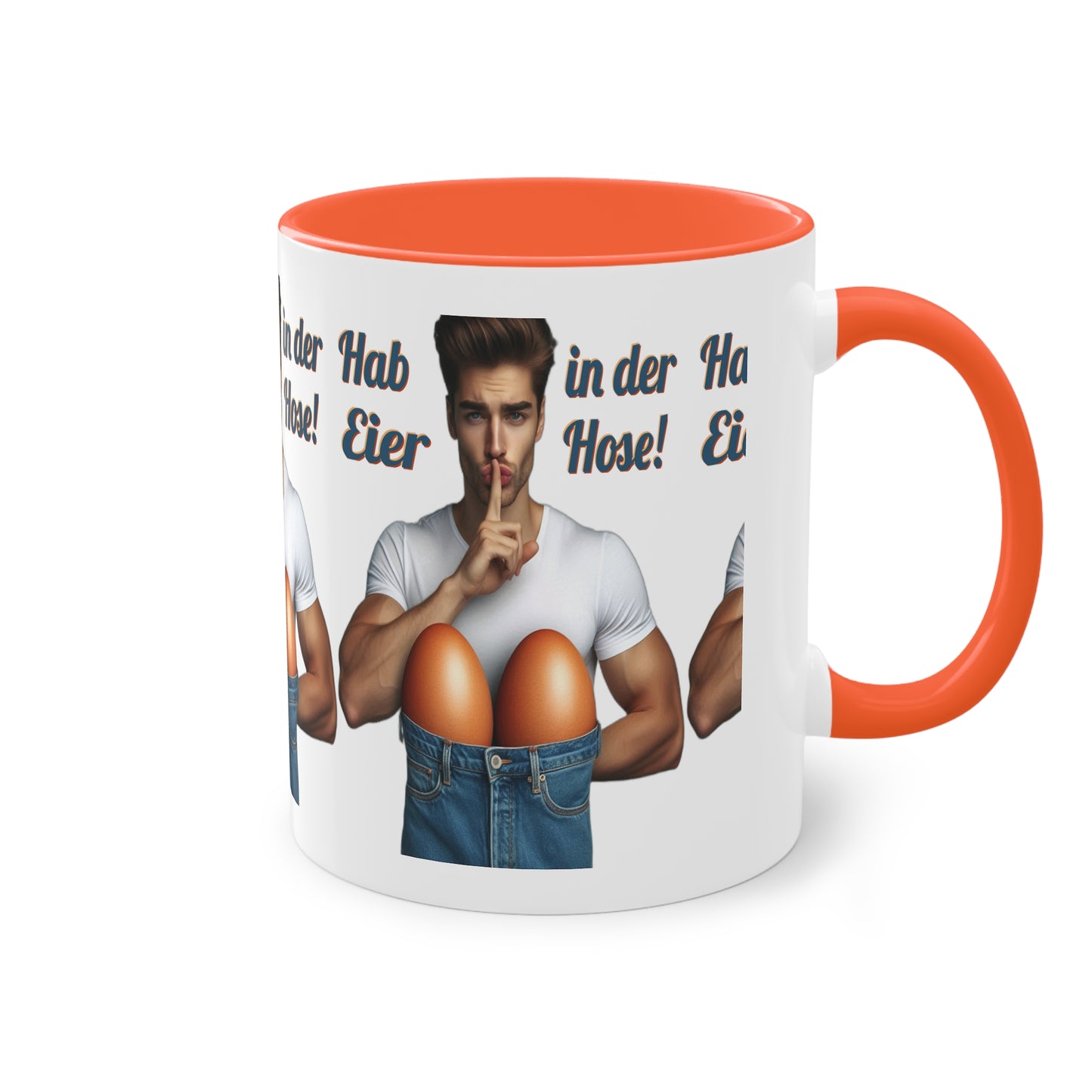 Eier Hose Mann - Tasse