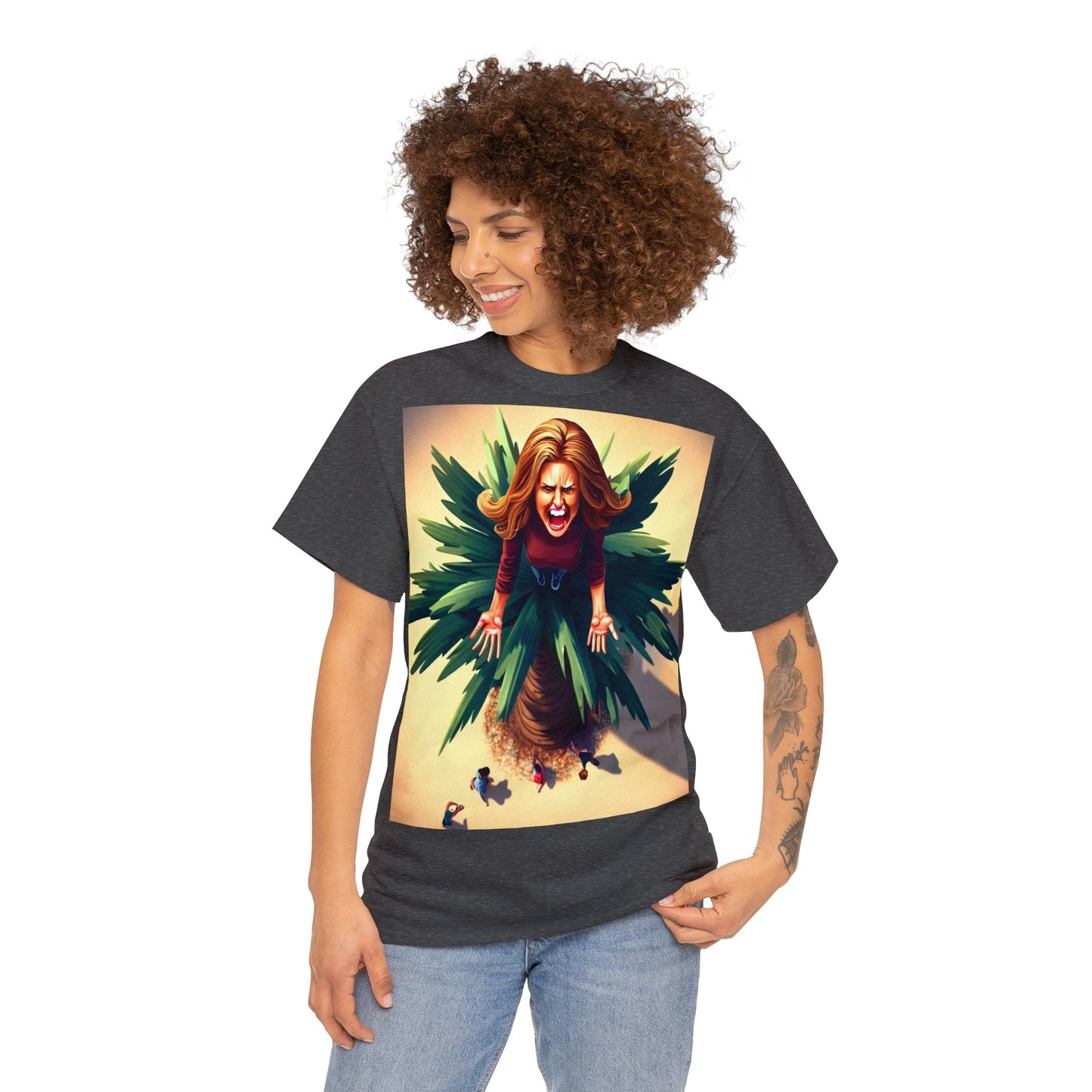 Auf Palme (Frau) - T-Shirt (Unisex)