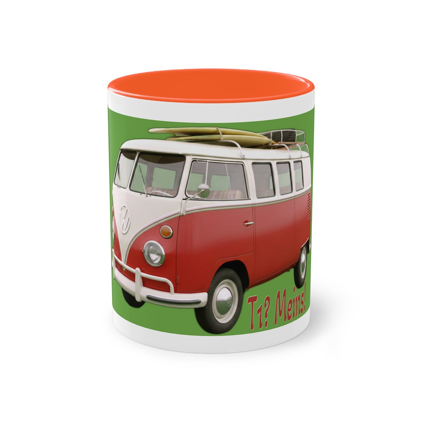 VW Bulli T1 rot - Tasse