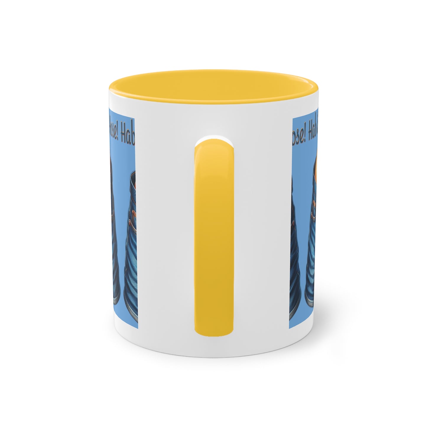 Eier in Hose - Tasse