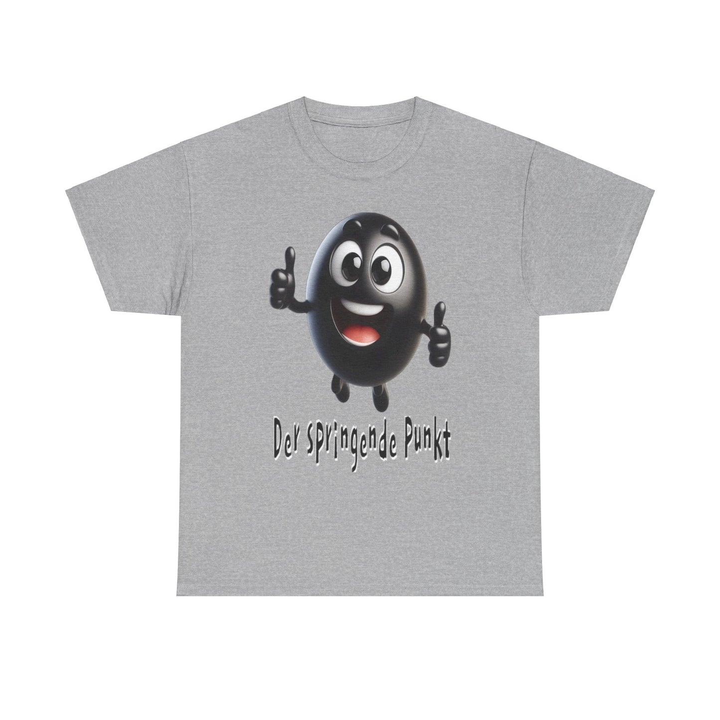 Springende Punkt (schwarz) - T-Shirt