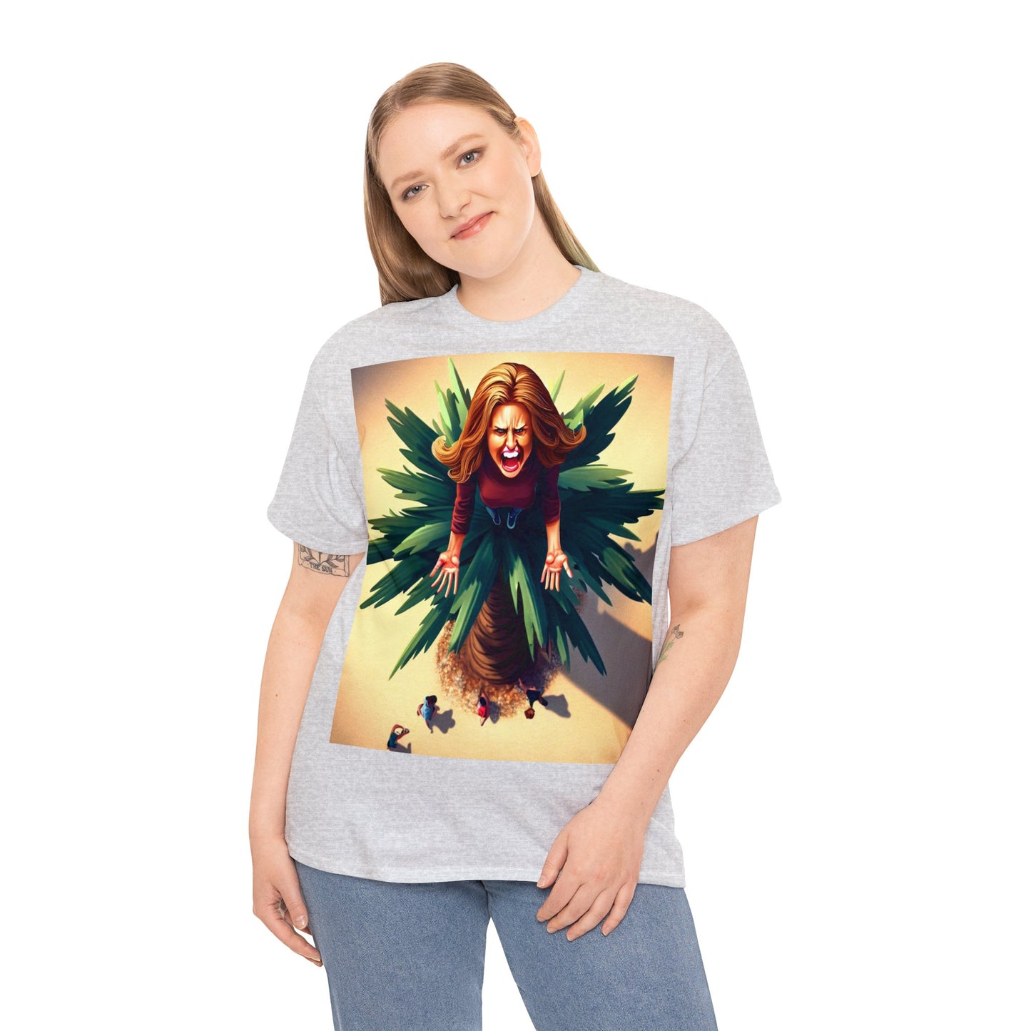 Auf Palme (Frau) - T-Shirt (Unisex)