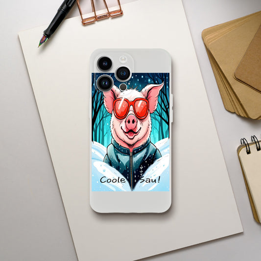 Cool Pig (Red Glasses) - Mobile Phone Cases