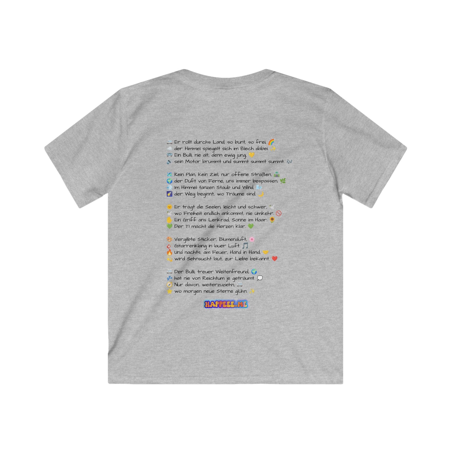 VW Bulli T1 rot - Kids T-Shirt