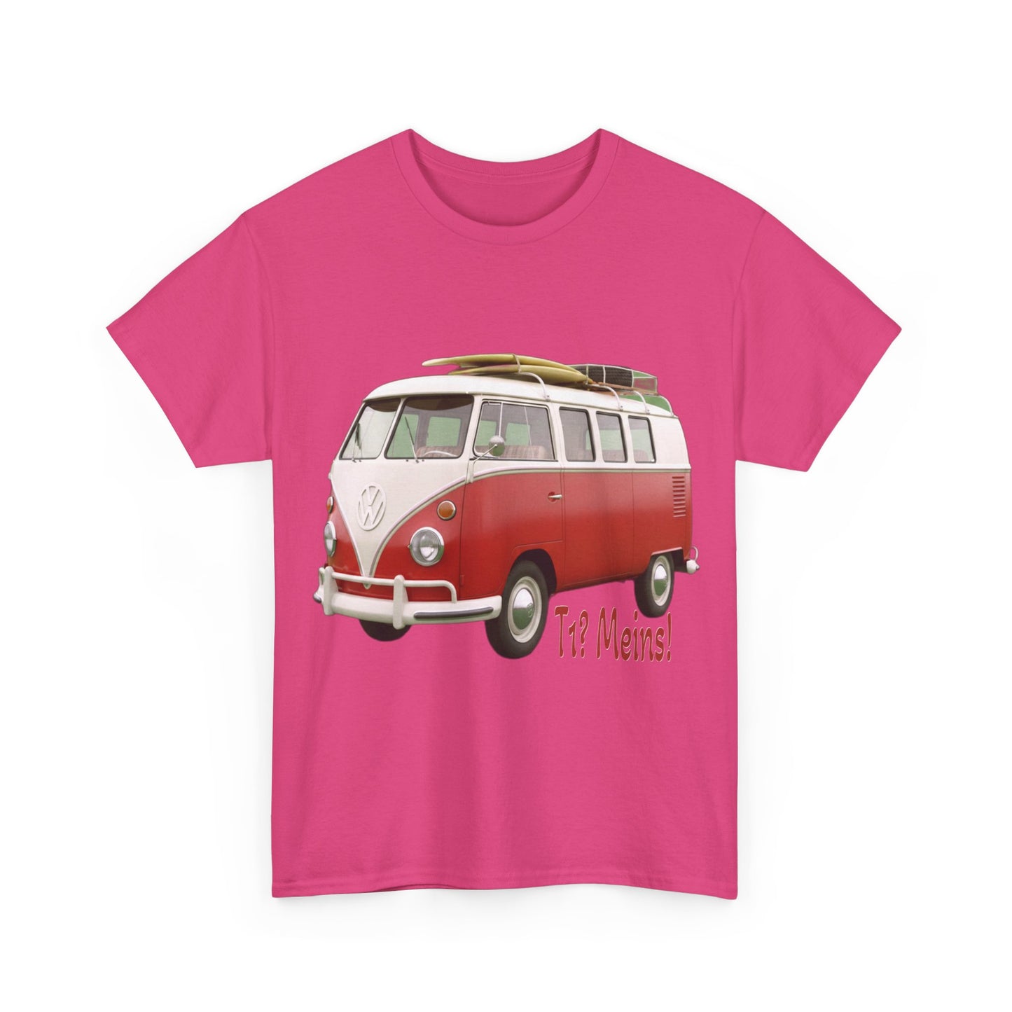 VW Bulli T1 rot - T-Shirt
