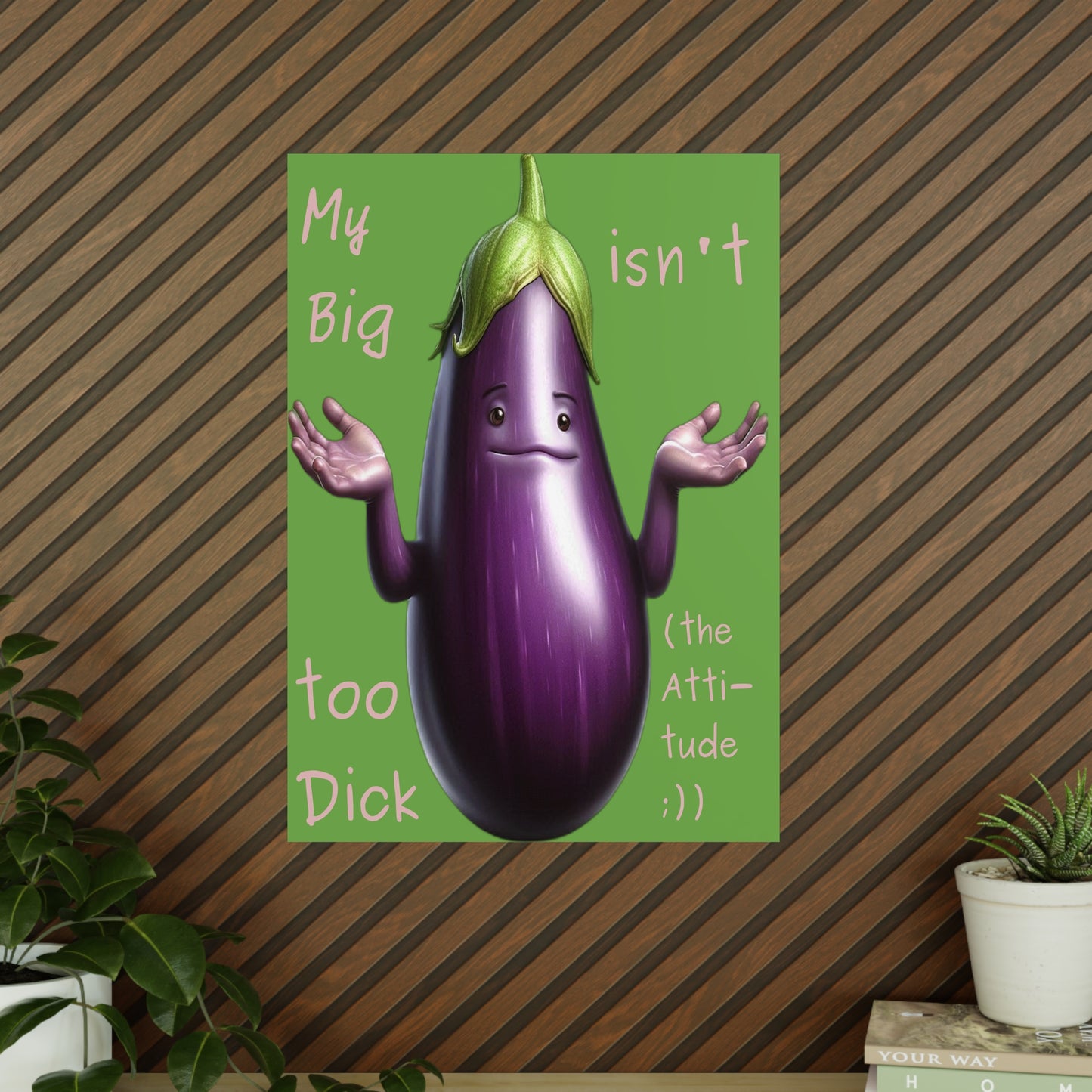 Big Dick without attitude - Portrait Poster