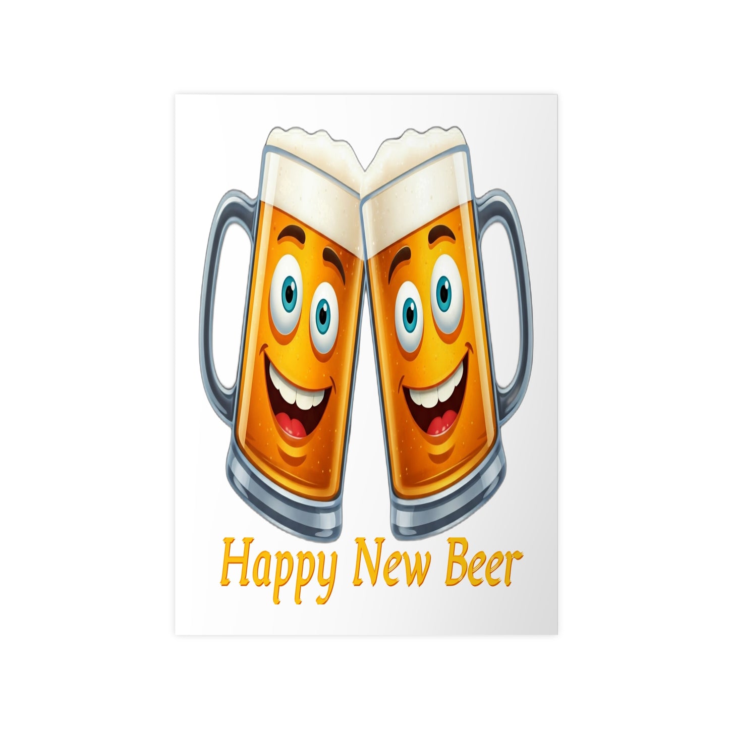 Happy New Bier - Poster