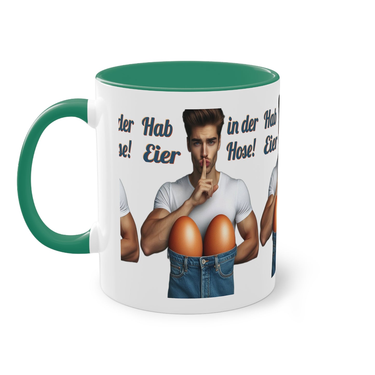 Eier Hose Mann - Tasse