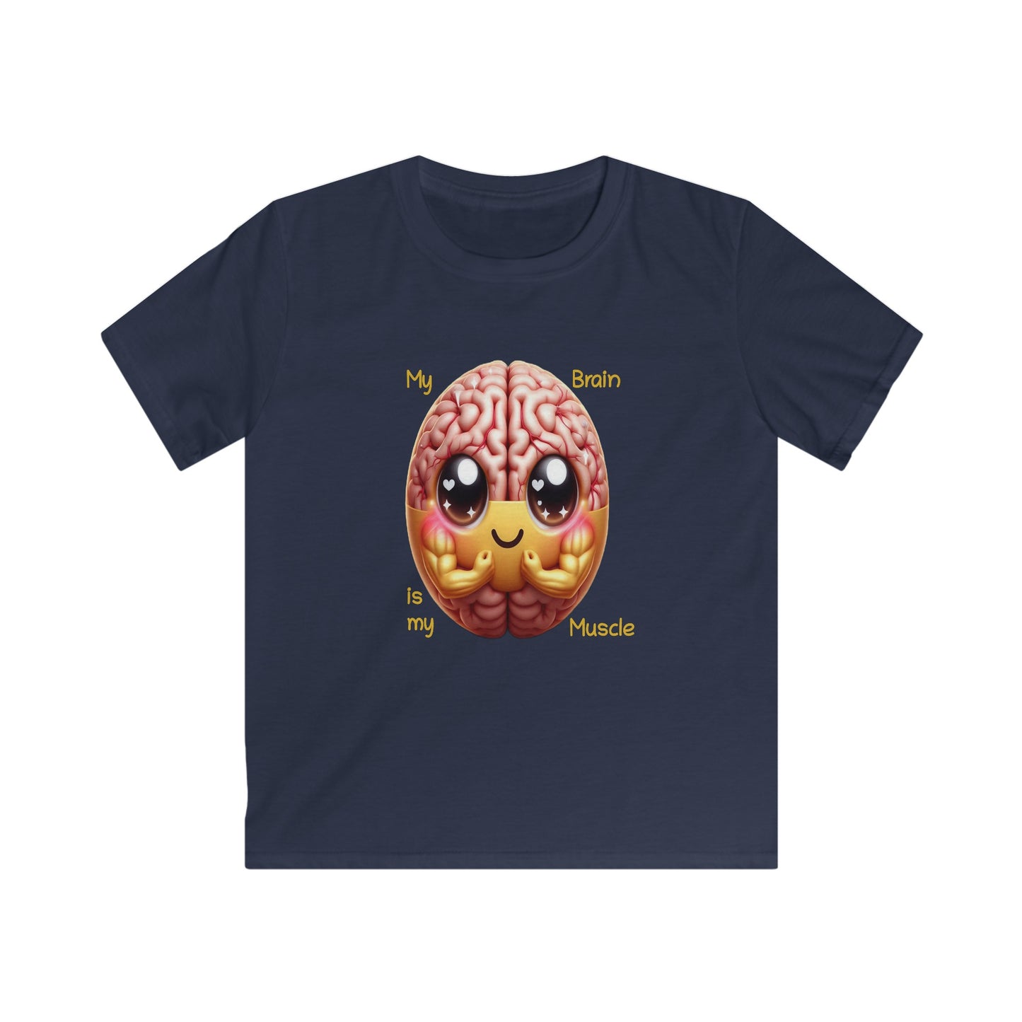 My Brain is my Muscle - Kids T-Shirt