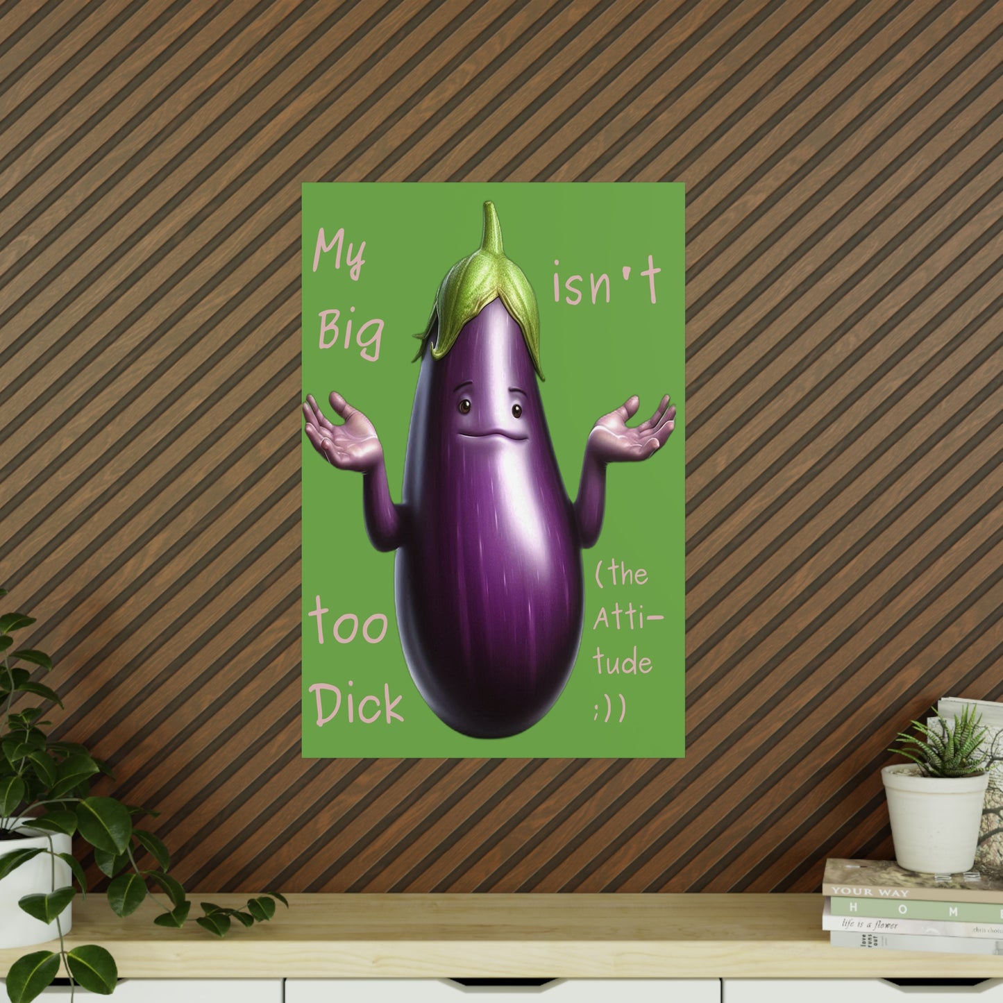 Big Dick without attitude - Portrait Poster