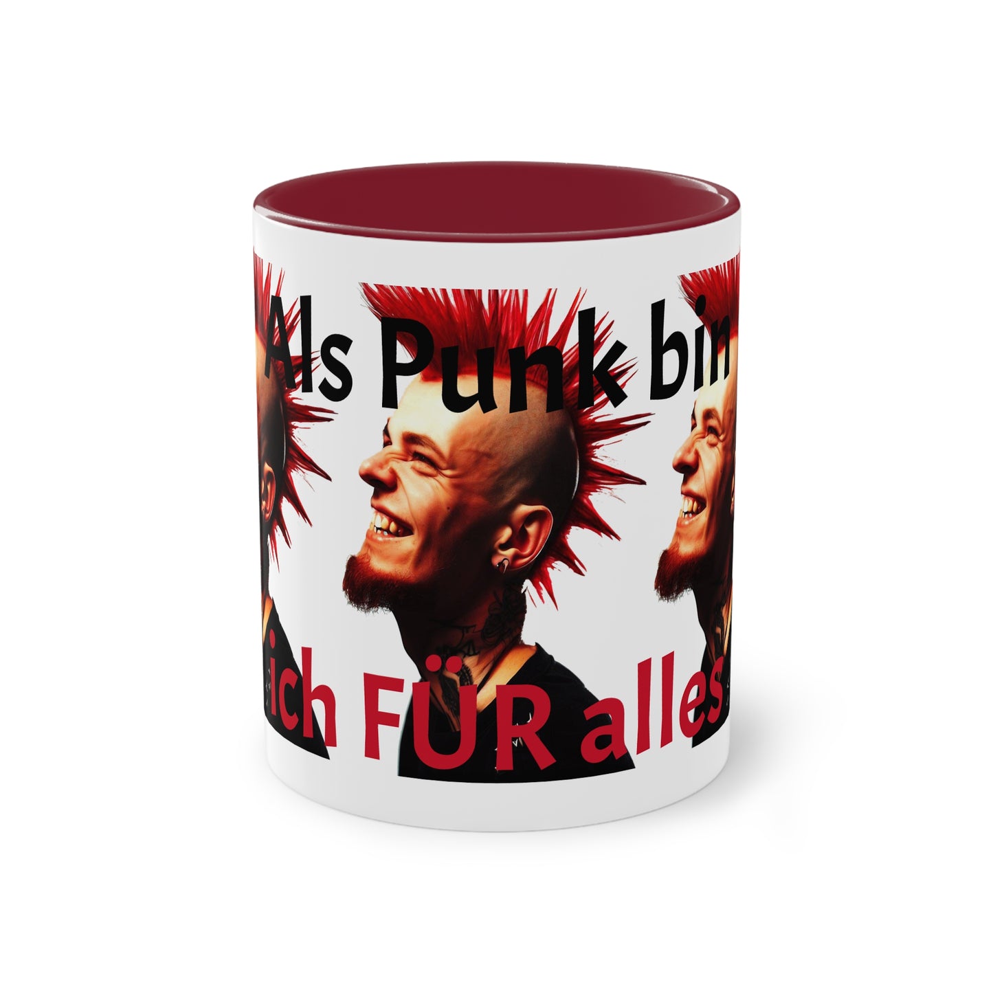 Punk (Mann) - Keramiktasse