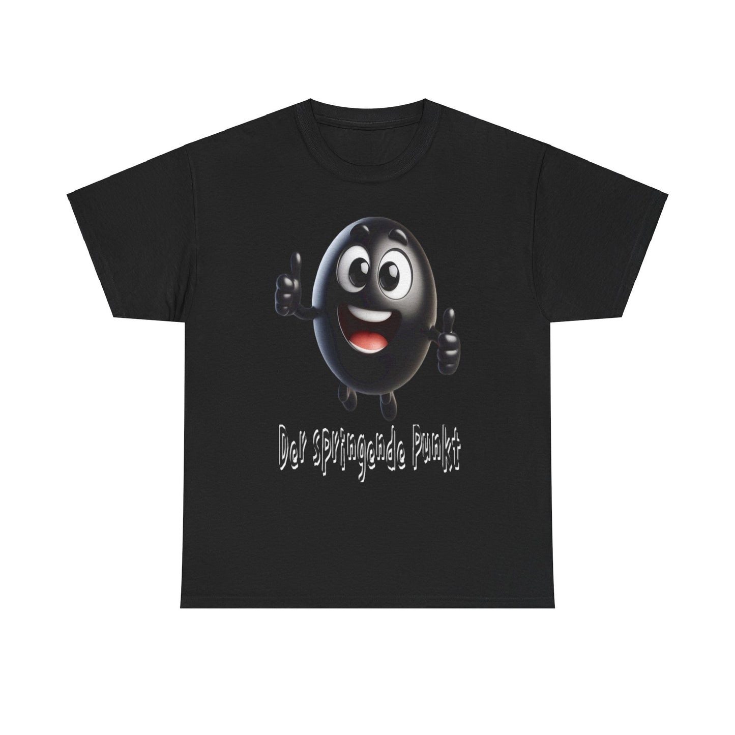 Springende Punkt (schwarz) - T-Shirt