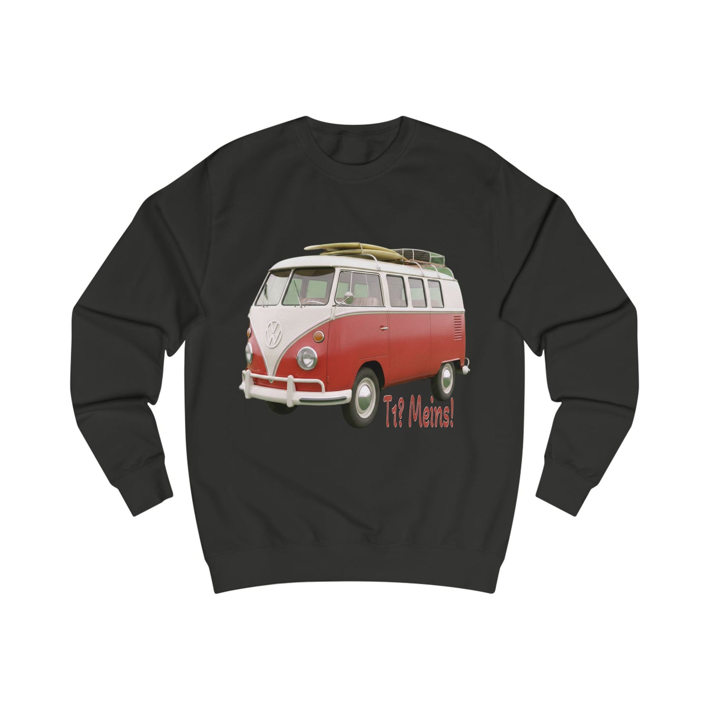 VW Bulli T1 rot - Pullover