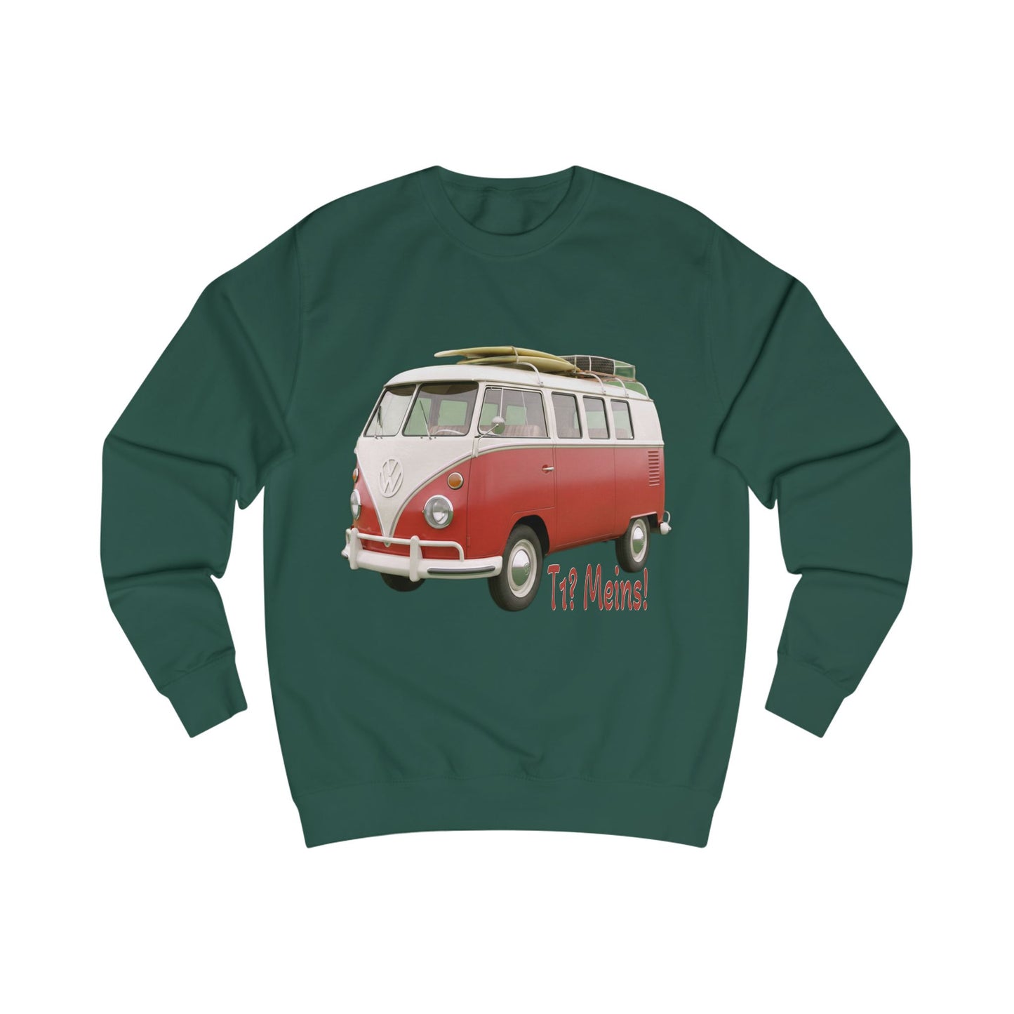 VW Bulli T1 rot - Pullover
