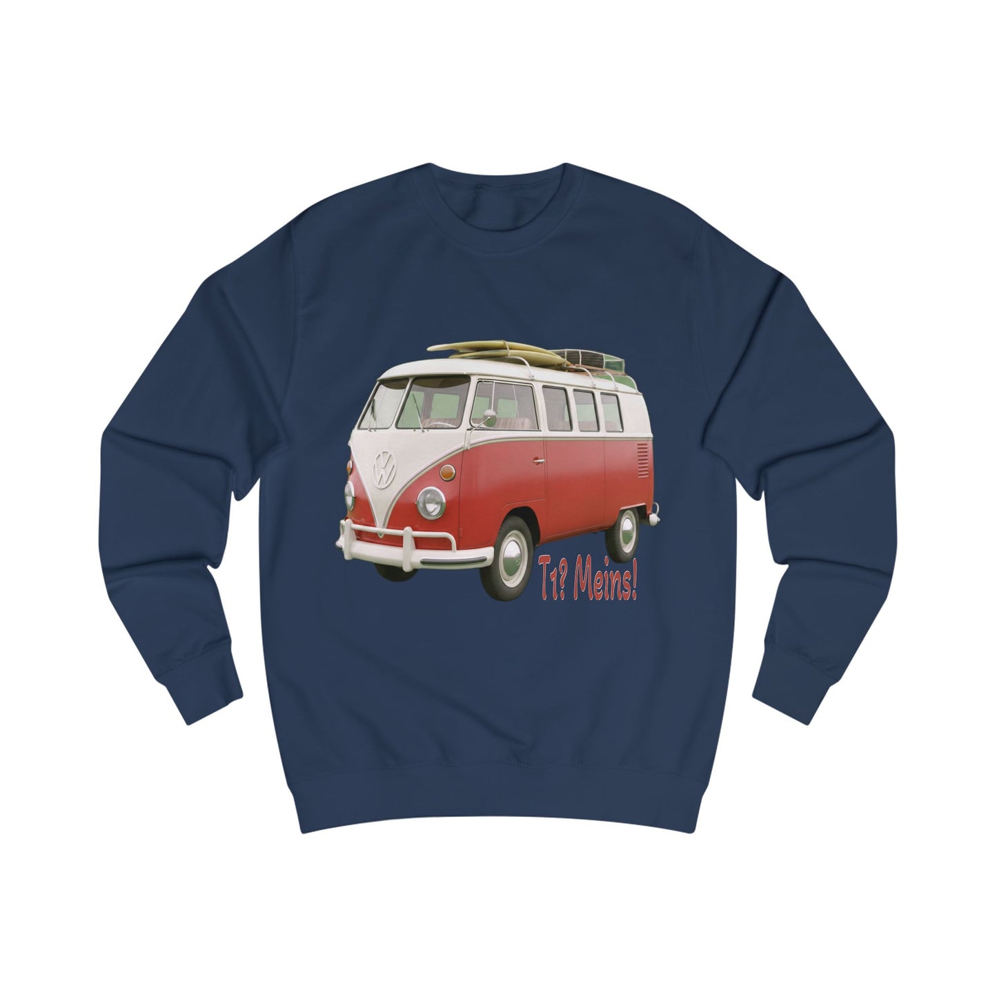VW Bulli T1 rot - Pullover