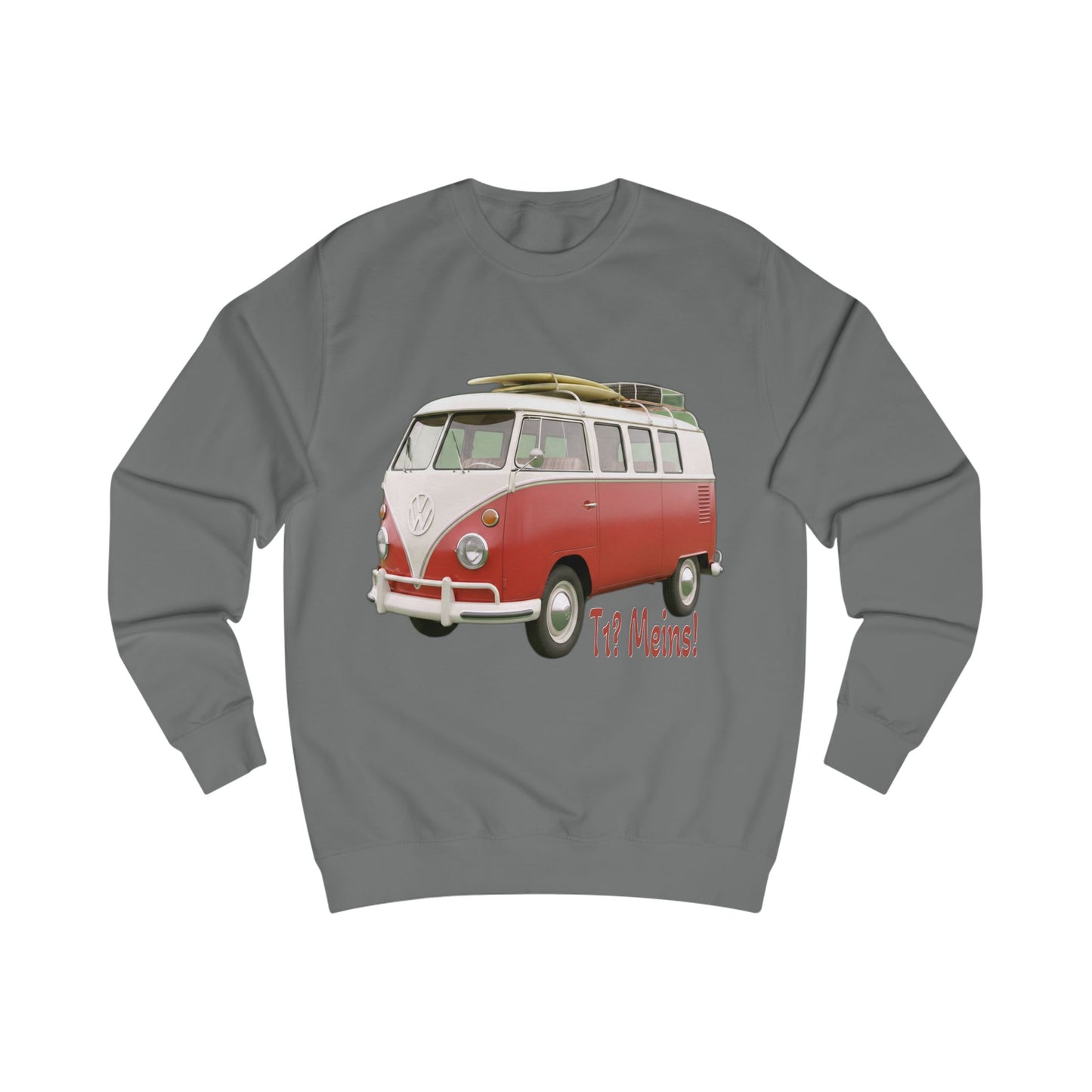 VW Bulli T1 rot - Pullover