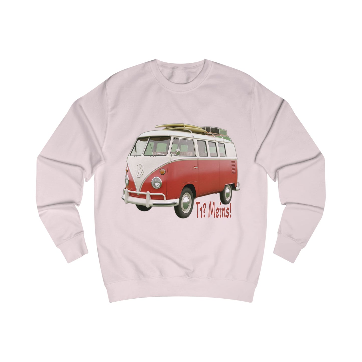 VW Bulli T1 rot - Pullover