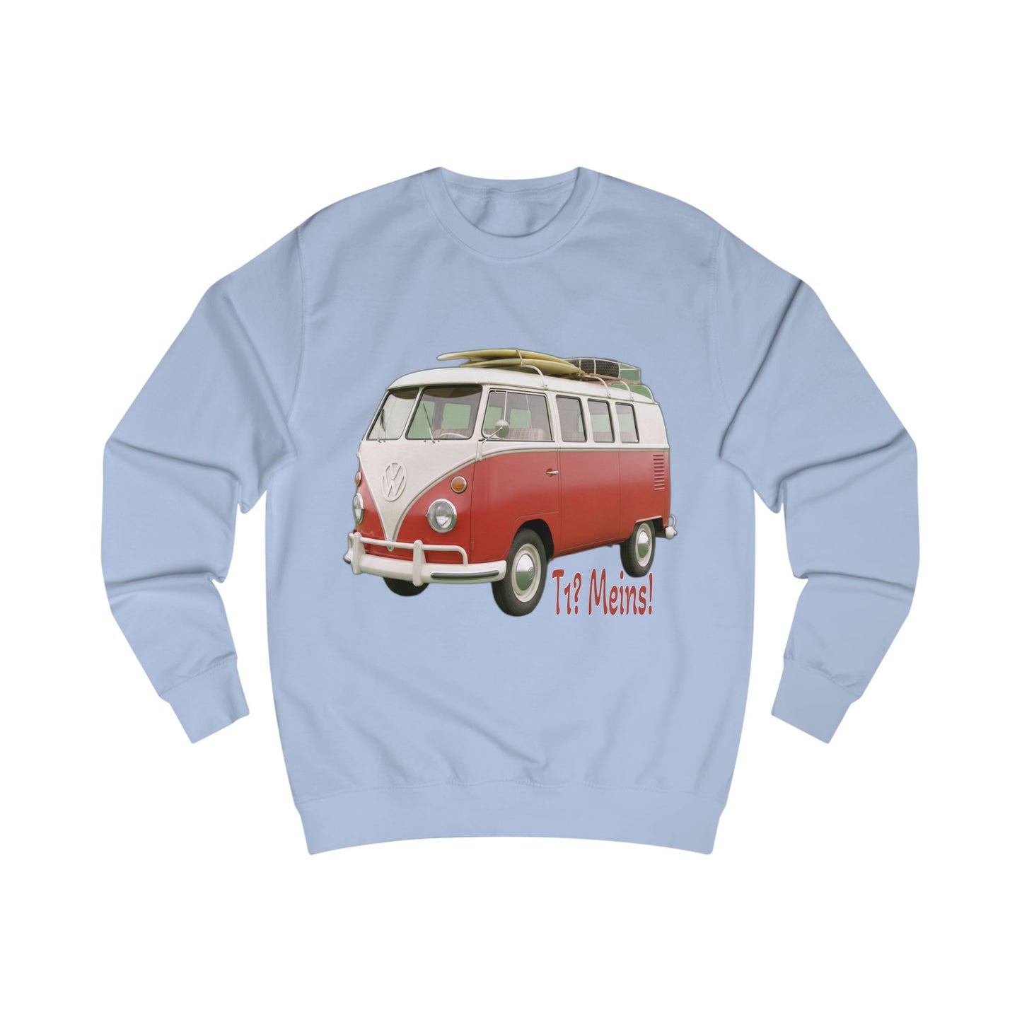 VW Bulli T1 rot - Pullover