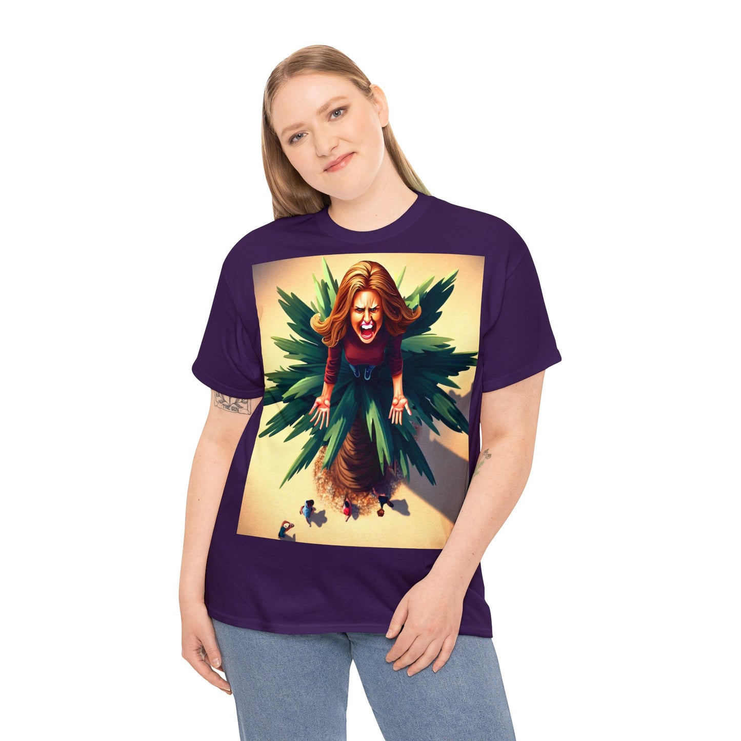 Auf Palme (Frau) - T-Shirt (Unisex)